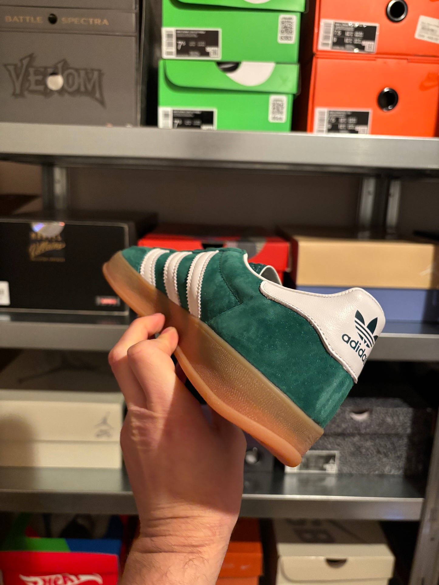 Adidas Gazelle Indoor Collegiate Green (Taille 40,5)