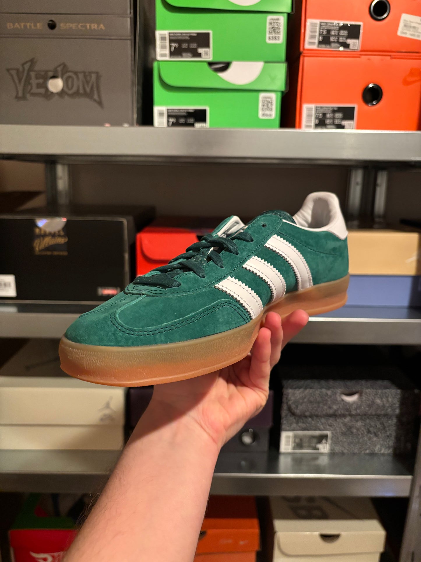 Adidas Gazelle Indoor Collegiate Green (Taille 40,5)