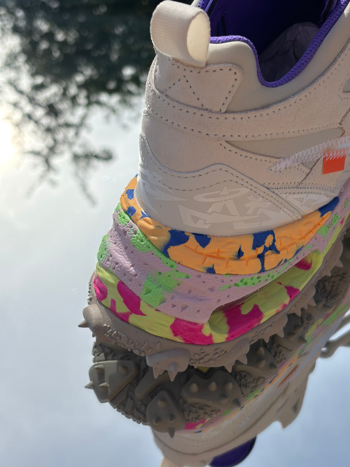 Nike Air Terra Forma X Off-White Summit White Clear Cobblestone - Taille 44