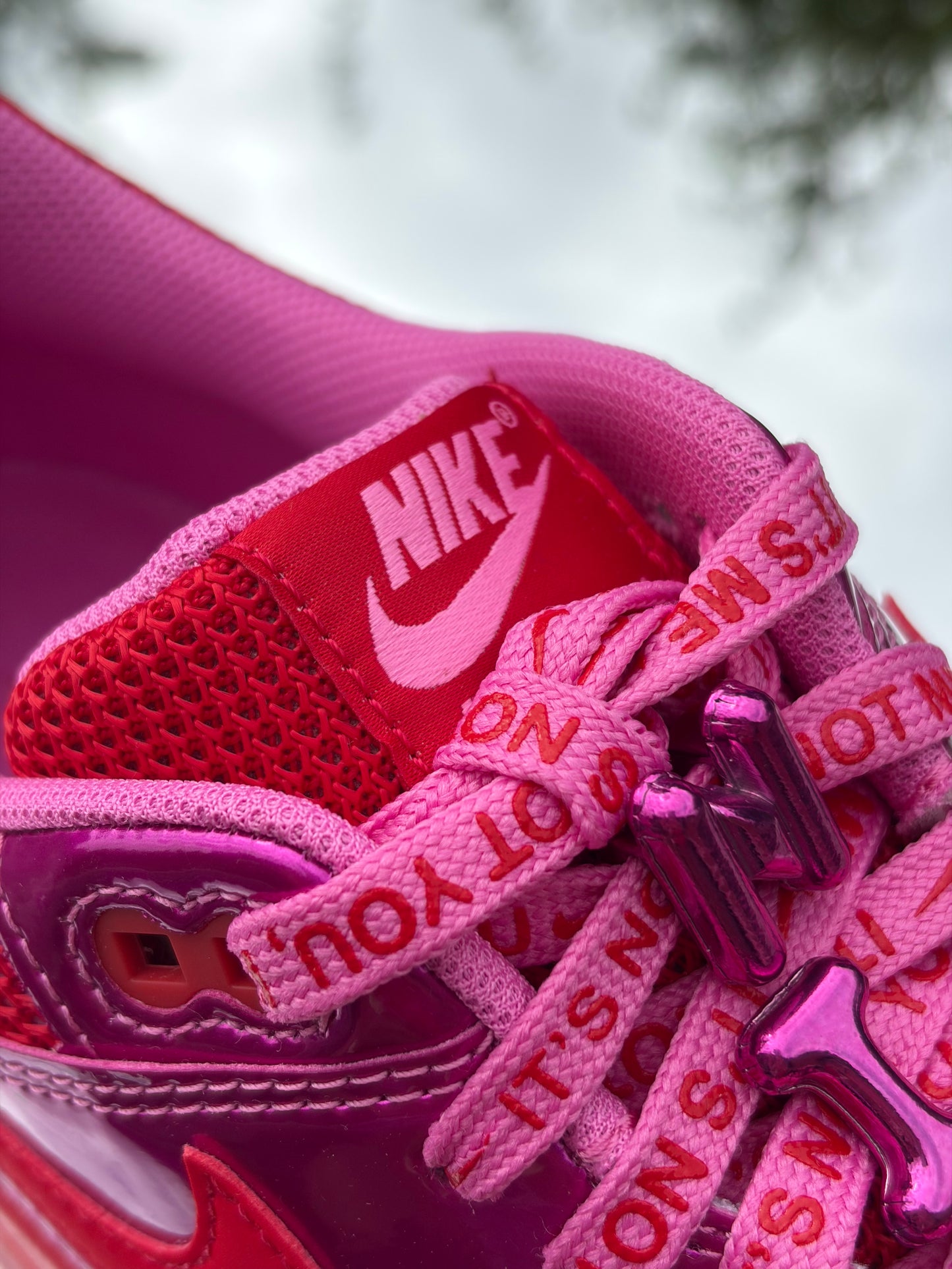 Nike Air Max 1 PRM Valentine’s Day Playful Pink University Red - Taille 44,5