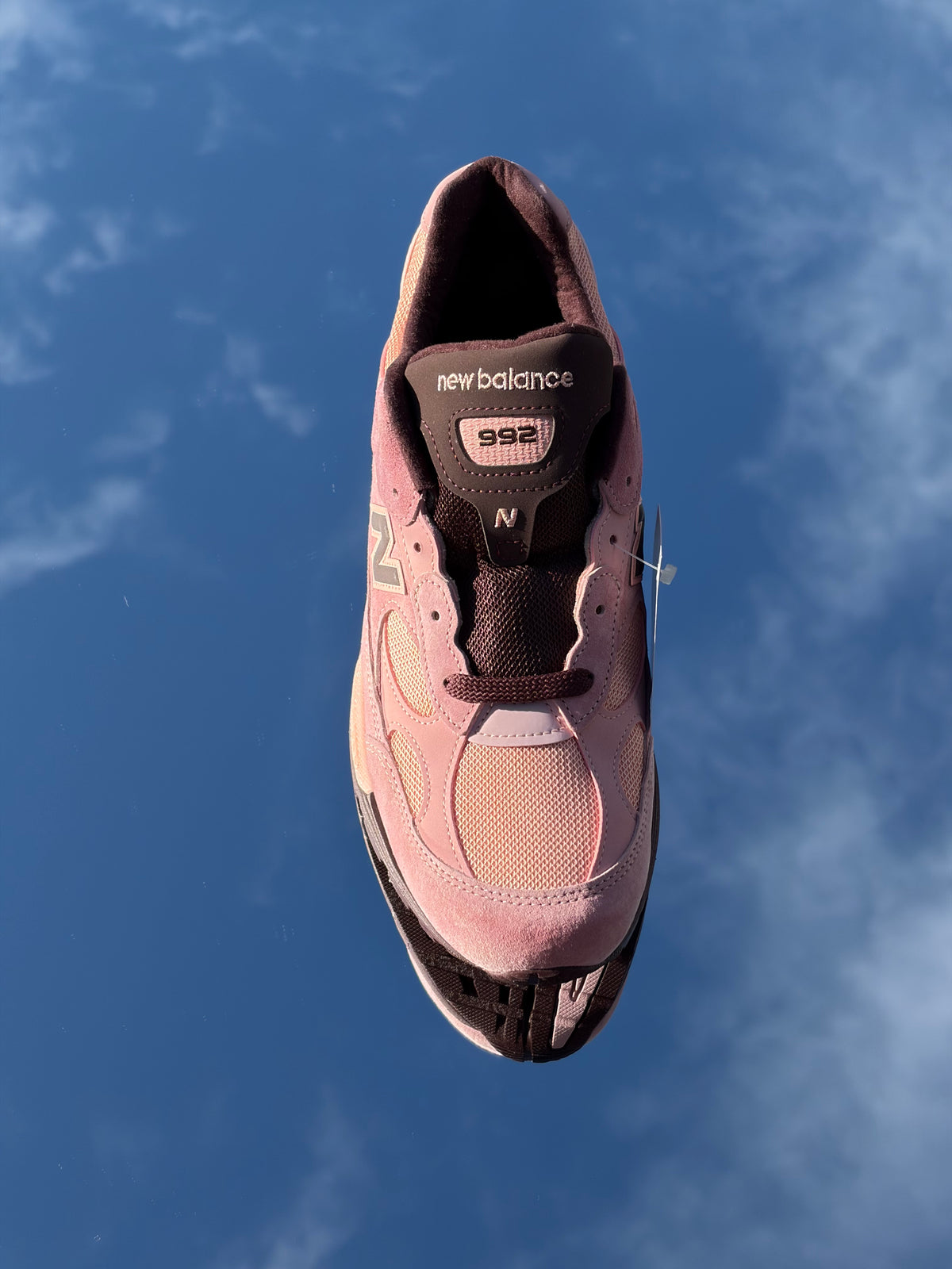 New Balance 992 Made in USA Pink Chalk - Taille 43