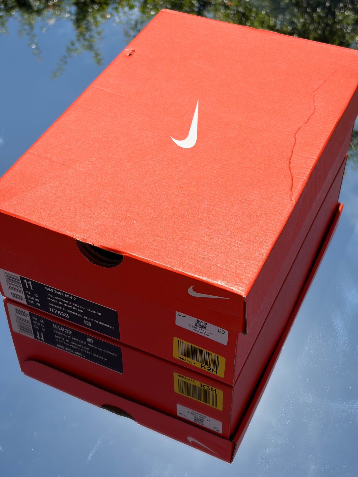 Nike Shox Ride 2 Celestine Blue - Taille 45