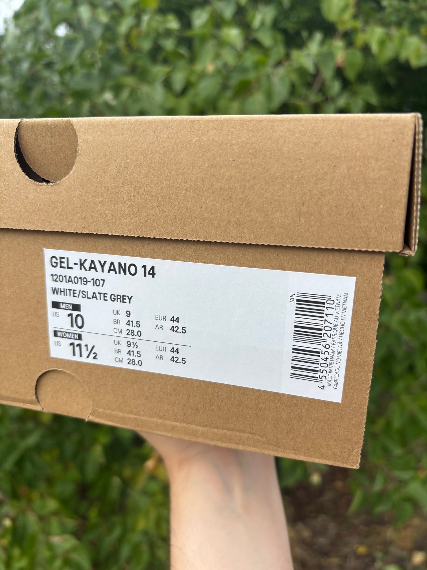 Asics Gel-Kayano 14 Slate Grey - 44