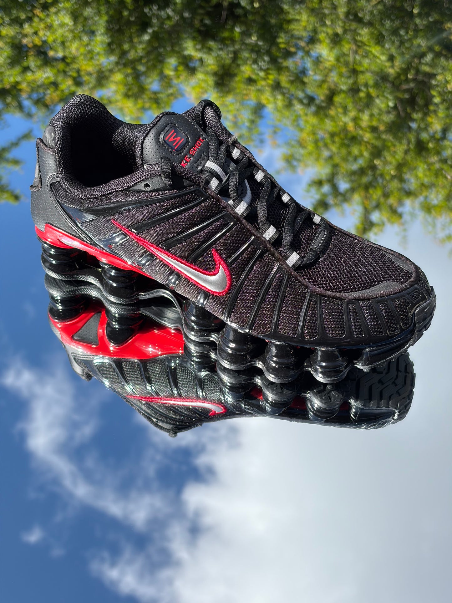 Nike Shox TL Black Metallic Silver - Taille 38,5