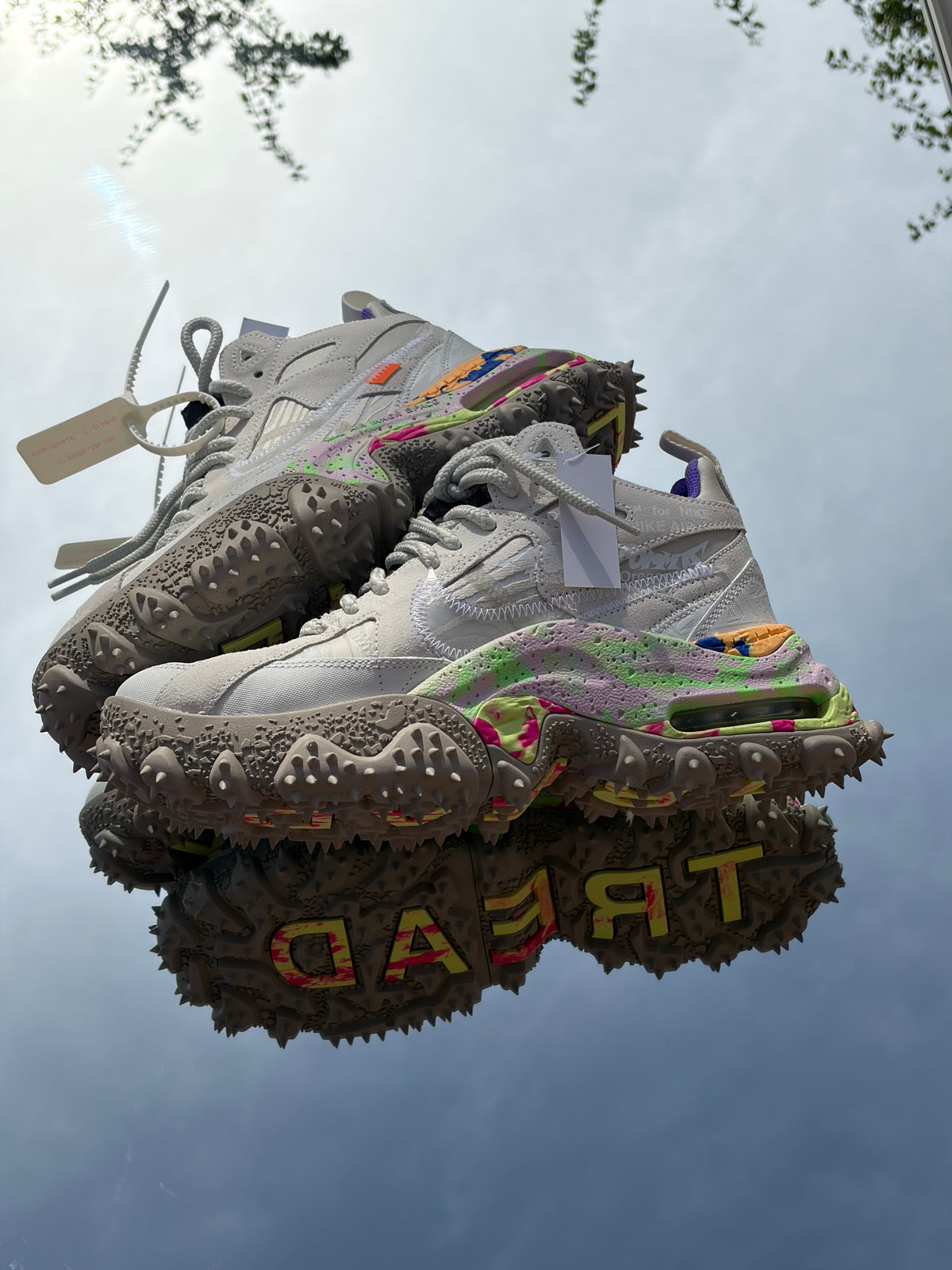 Nike Air Terra Forma X Off-White Summit White Clear Cobblestone - Taille 42