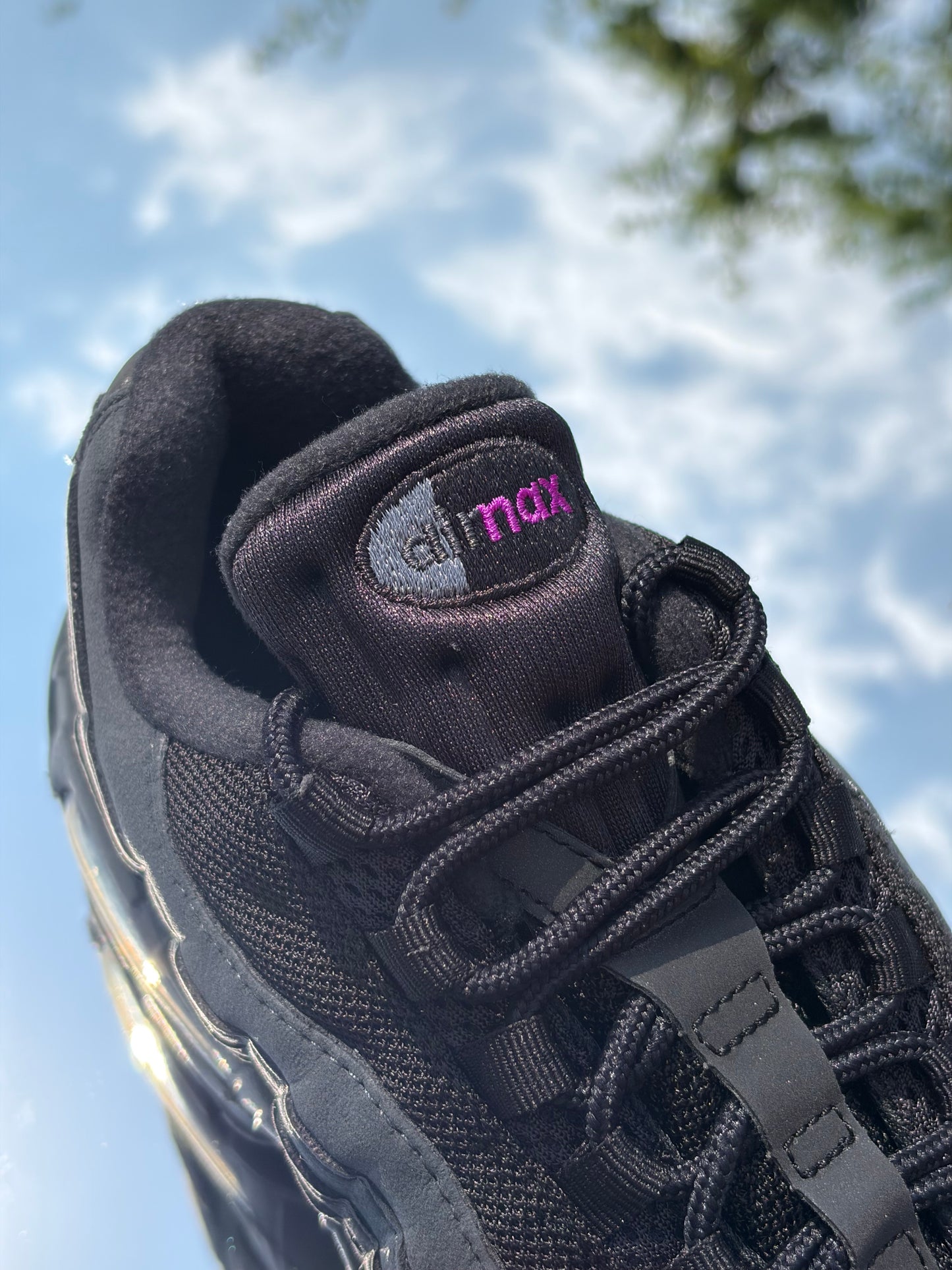 Nike Air Max 95 Black Vivid Purple - Taille 39