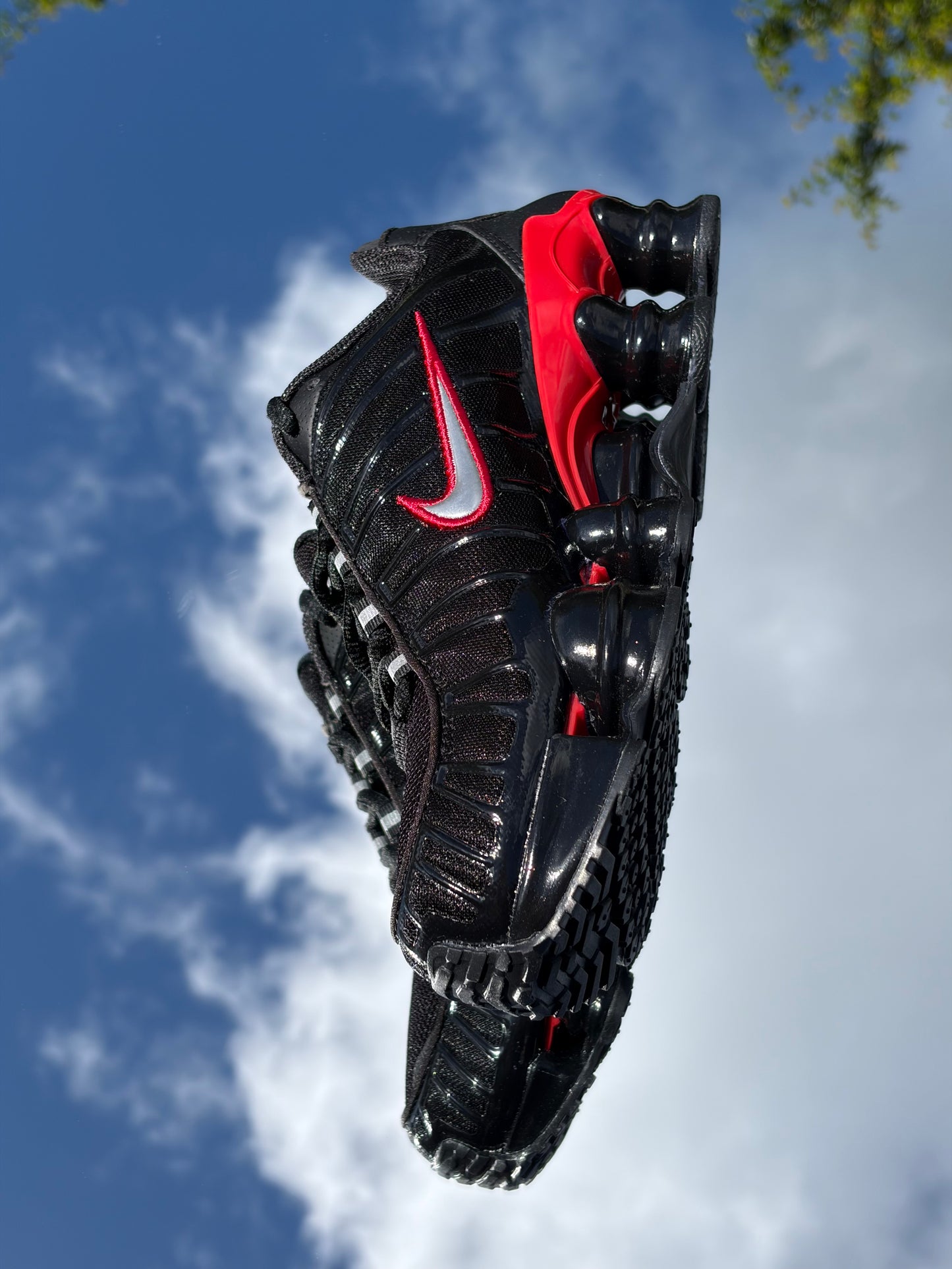 Nike Shox TL Black Metallic Silver - Taille 38,5