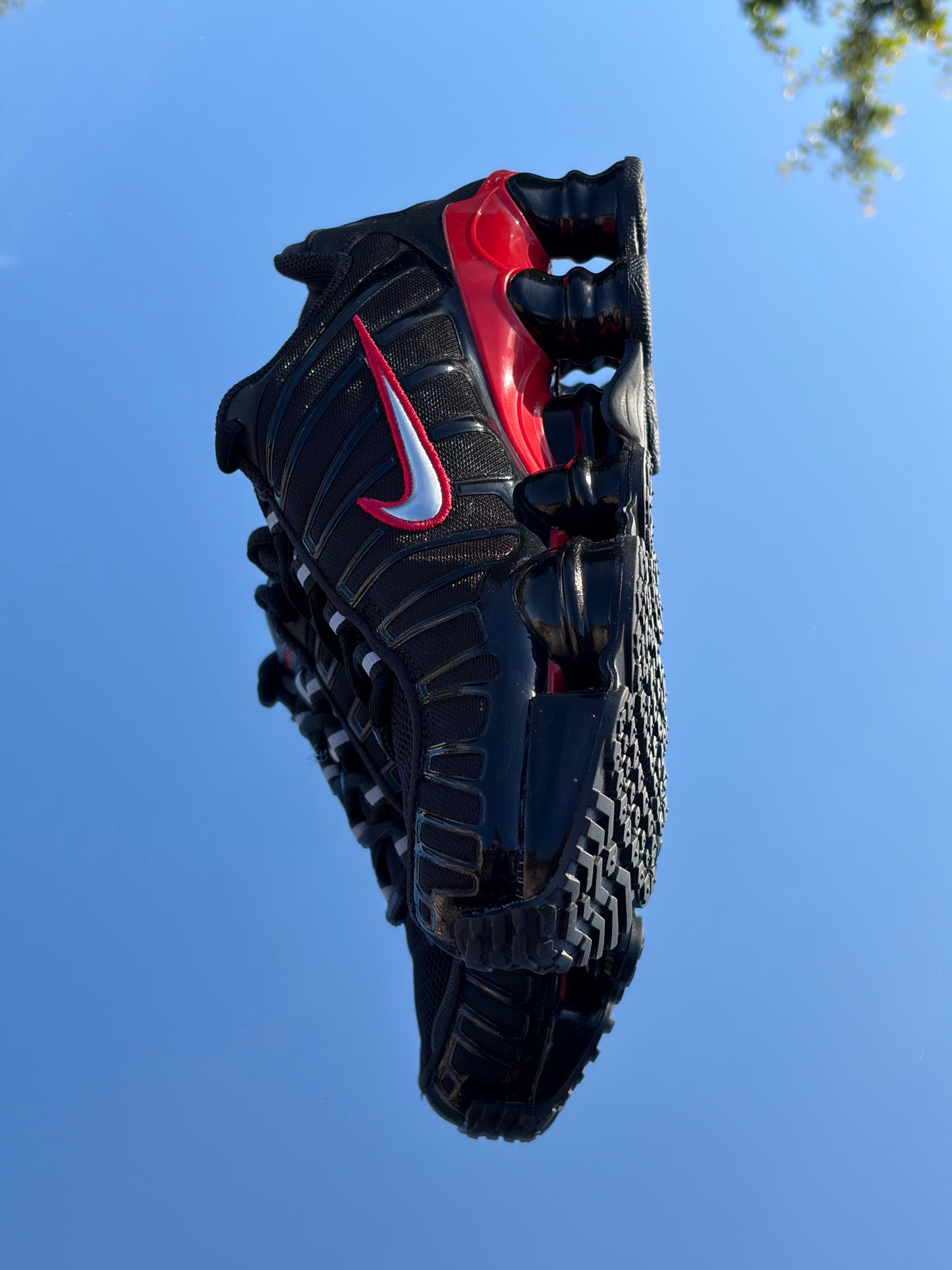 Nike Shox TL Black Metallic Silver - Taille 36,5