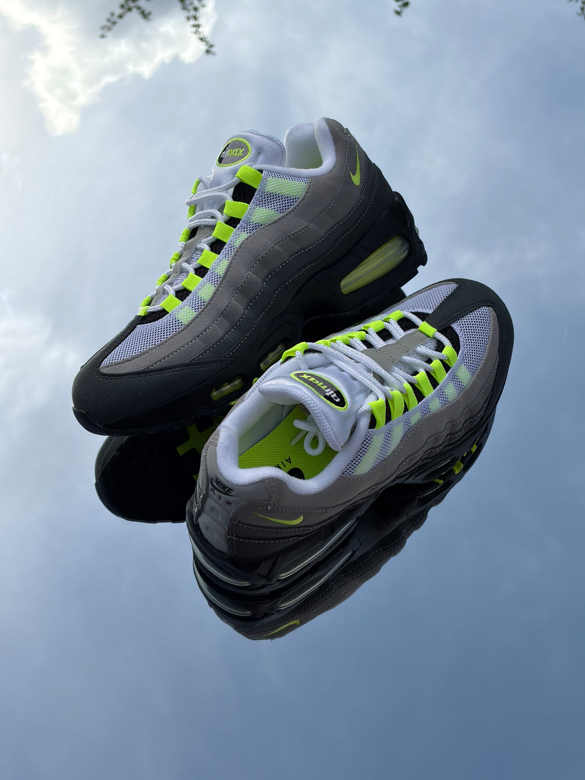Nike Air Max 95 Big Bubble Neon Yellow Black Anthracite - Taille 39