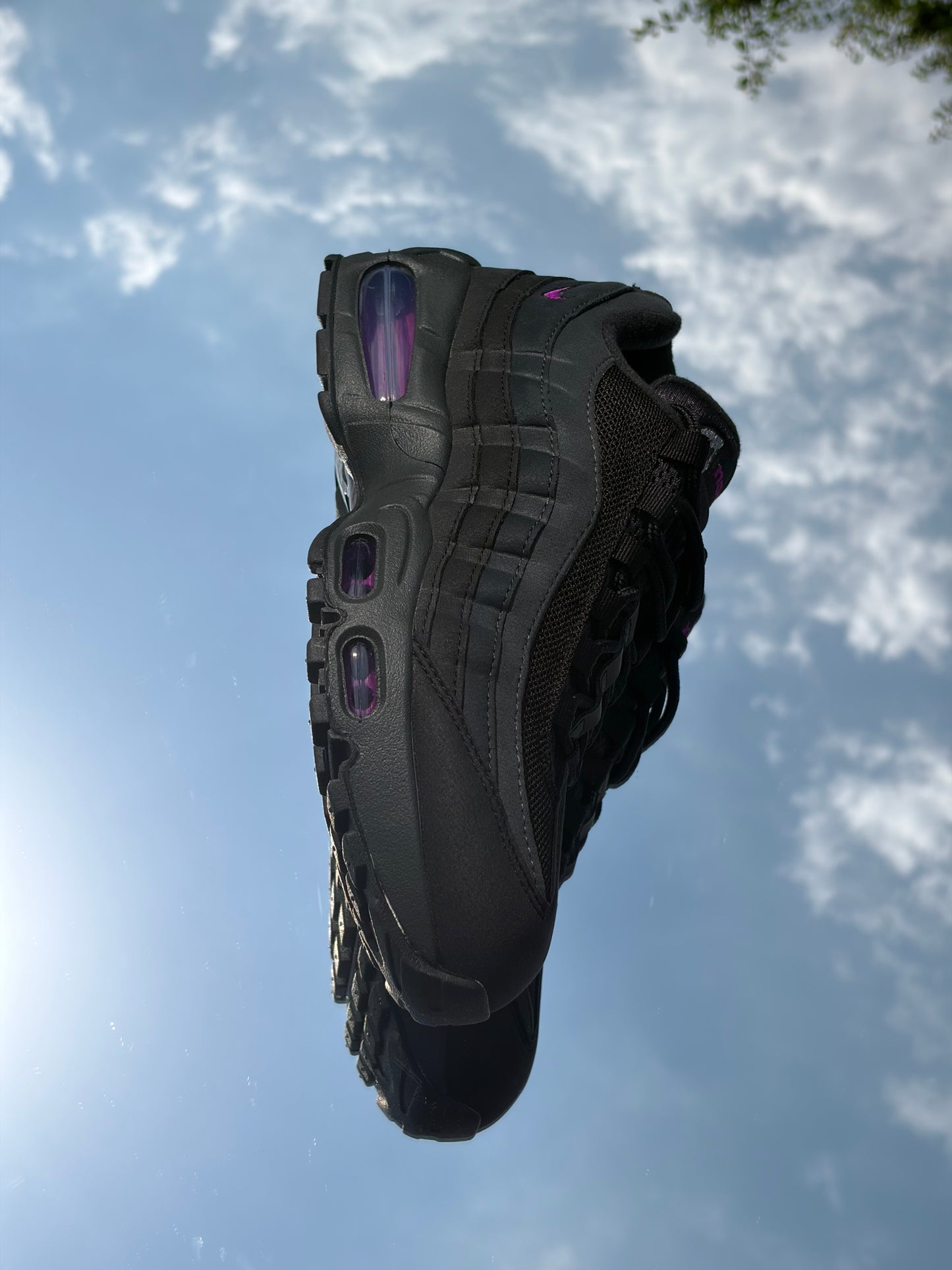 Nike Air Max 95 Black Vivid Purple - Taille 39