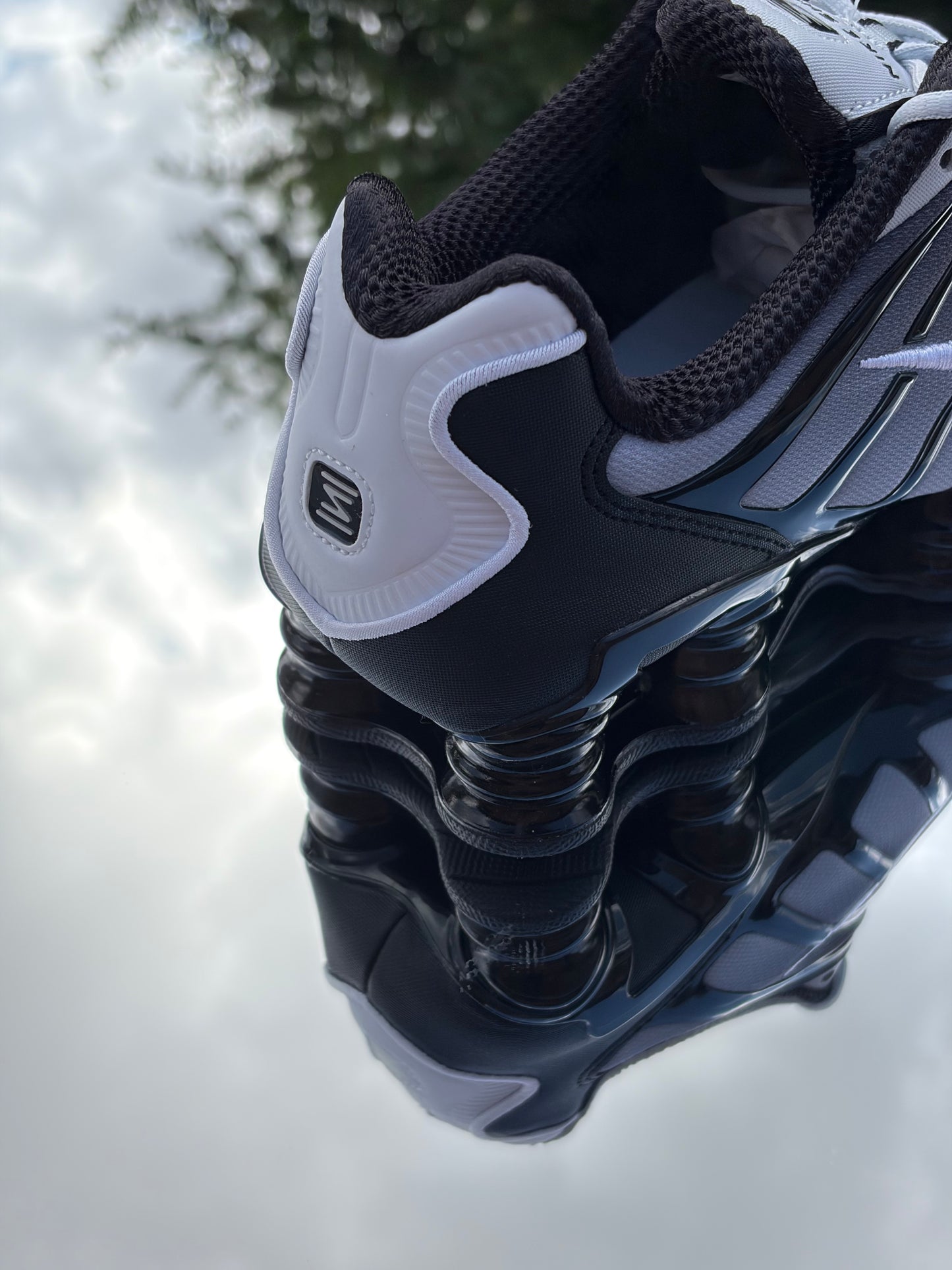 Nike Shox TL Black White Pure Platinum - Taille 40,5