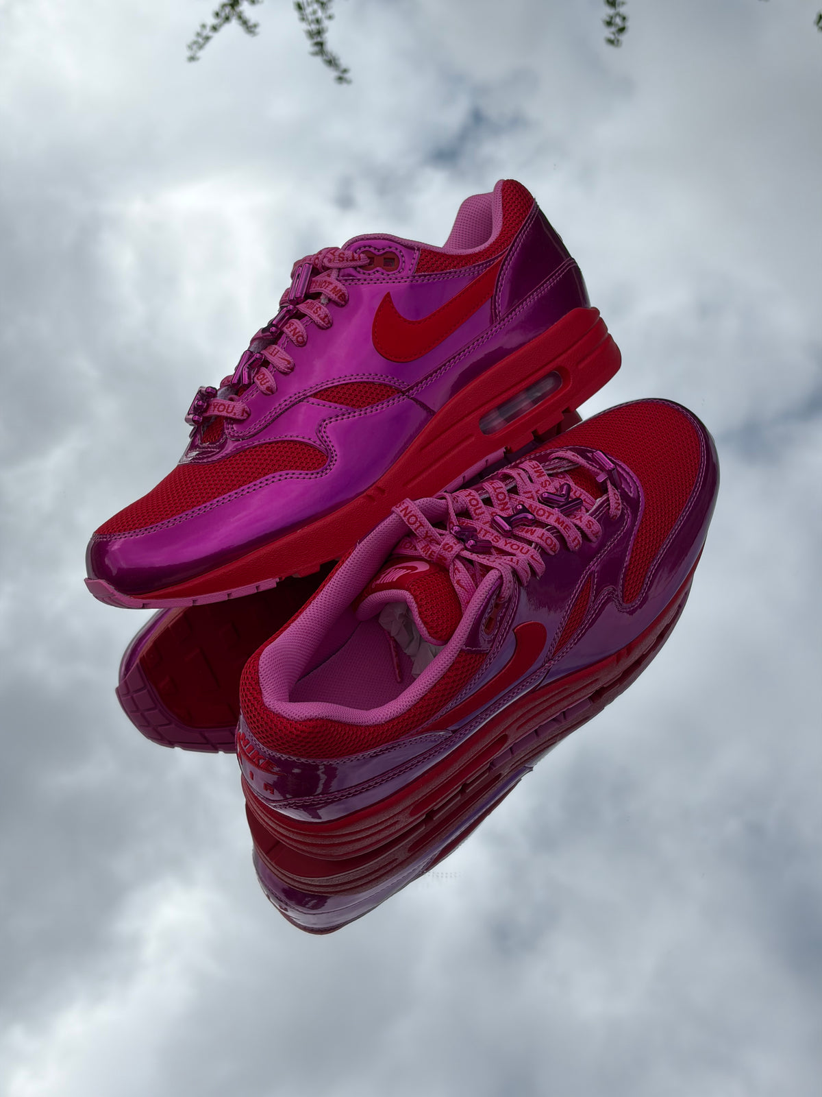 Nike Air Max 1 PRM Valentine’s Day Playful Pink University Red - Taille 45