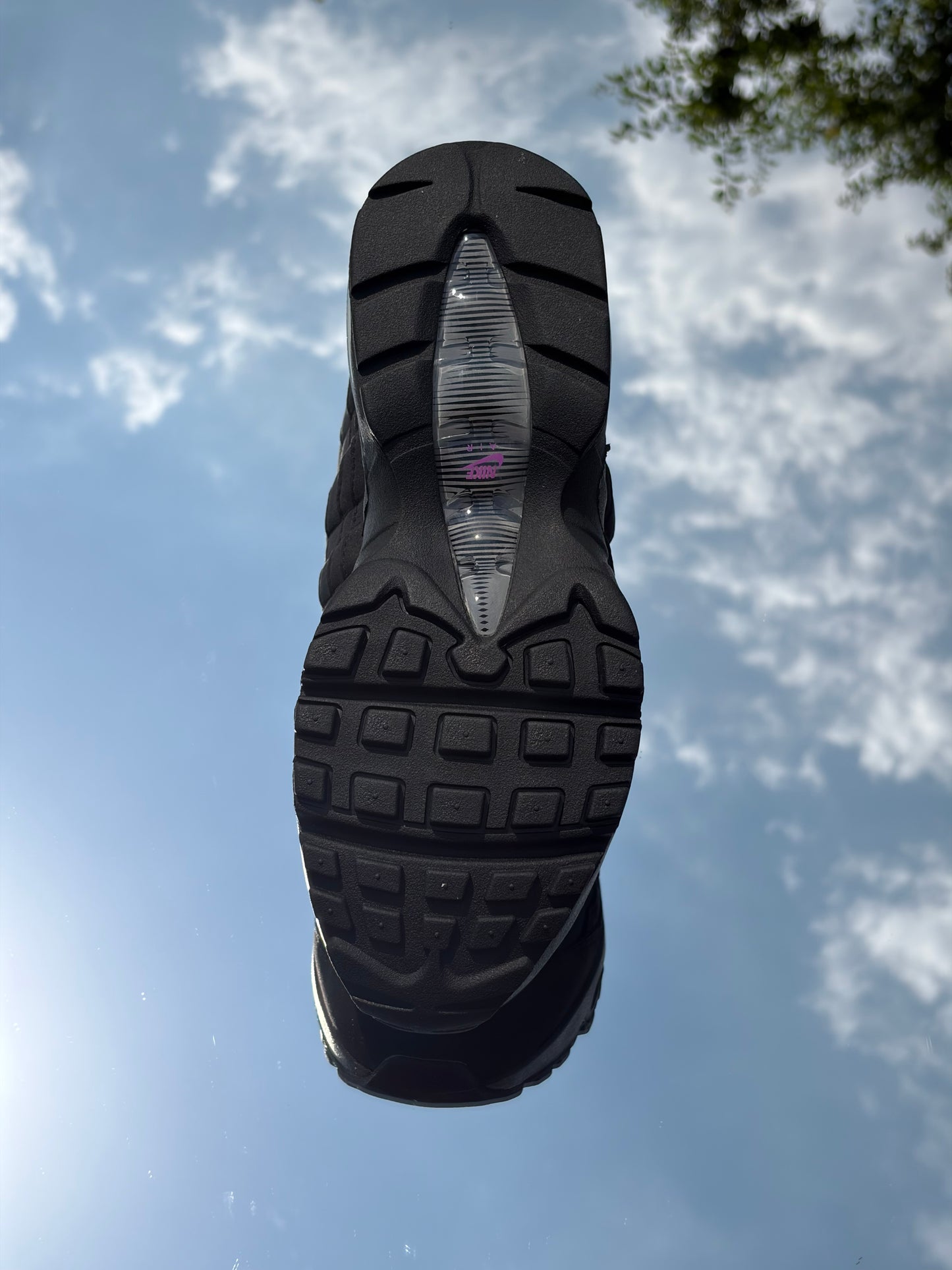 Nike Air Max 95 Black Vivid Purple - Taille 39