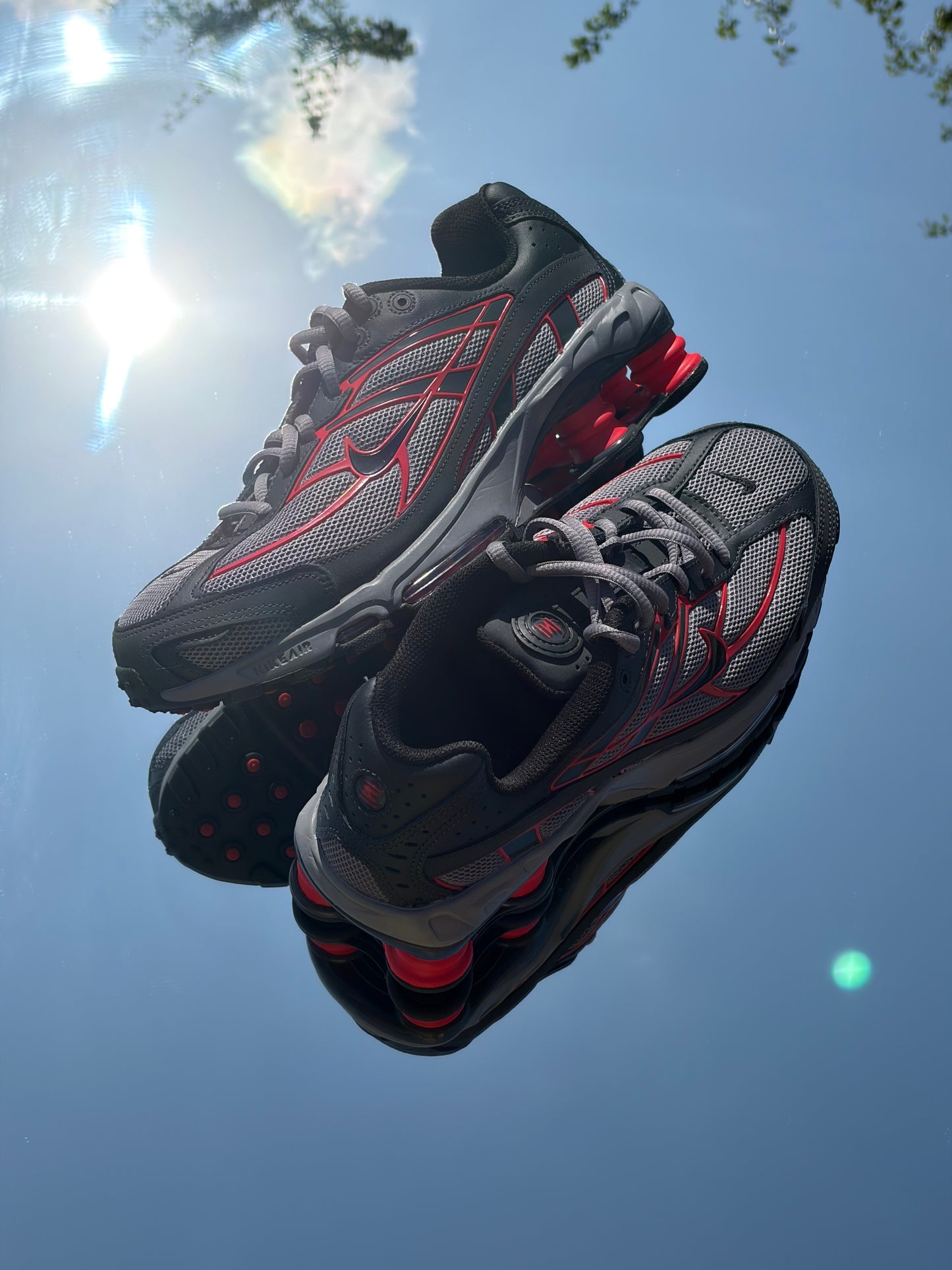 Nike Shox Ride 2 Pencil Point Black Anthracite Red - Taille 40