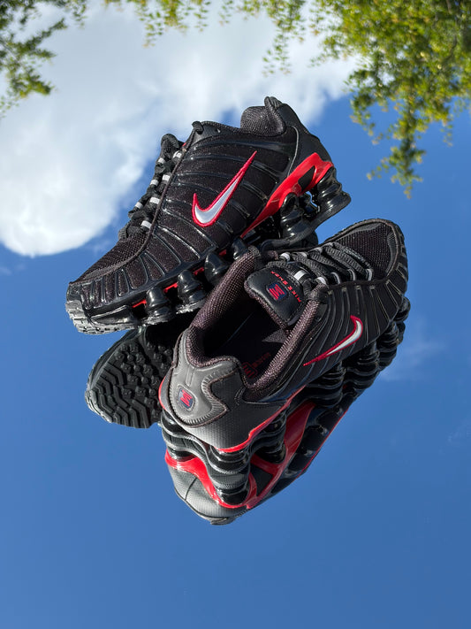 Nike Shox TL Black Metallic Silver - Taille 36