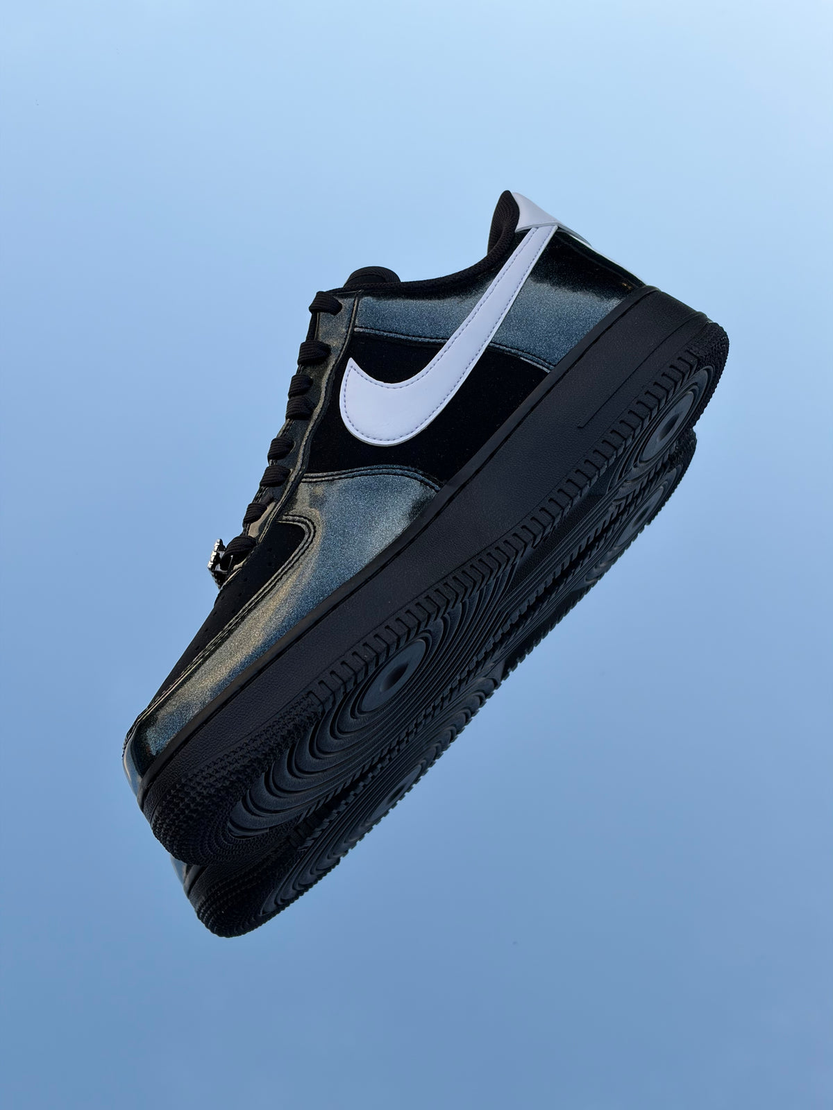 Nike Air Force 1 Low ´07 LV8 Glam Rock Black White - Taille 47