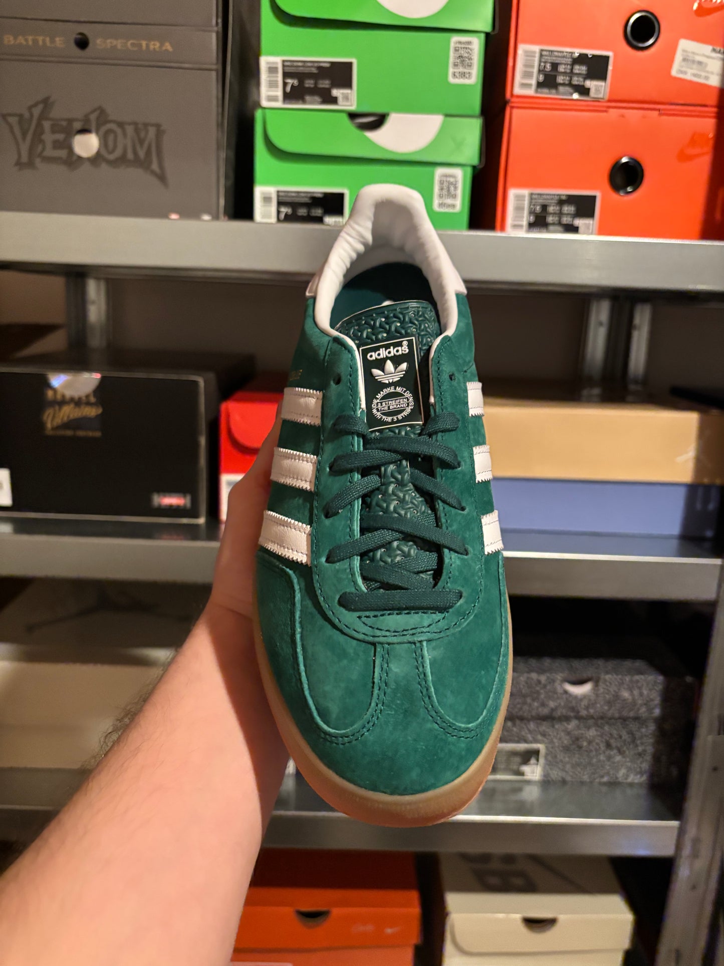 Adidas Gazelle Indoor Collegiate Green (Taille 40,5)