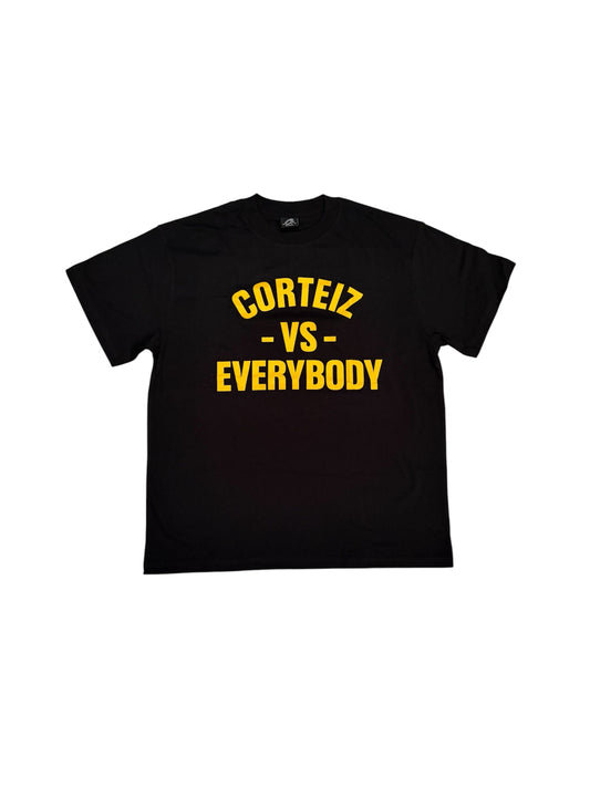 T-shirt Corteiz Vs Everybody Black - Taille M