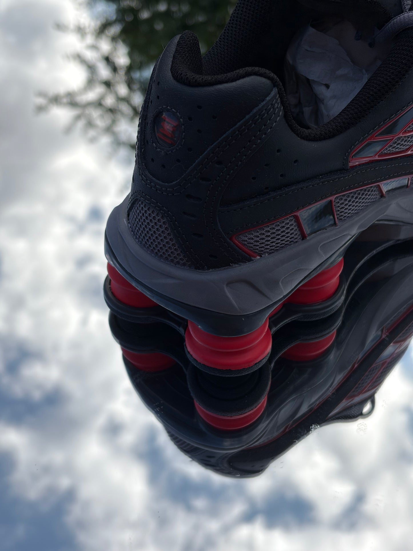 Nike Shox Ride 2 Pencil Point Black Anthracite Red - Taille 42