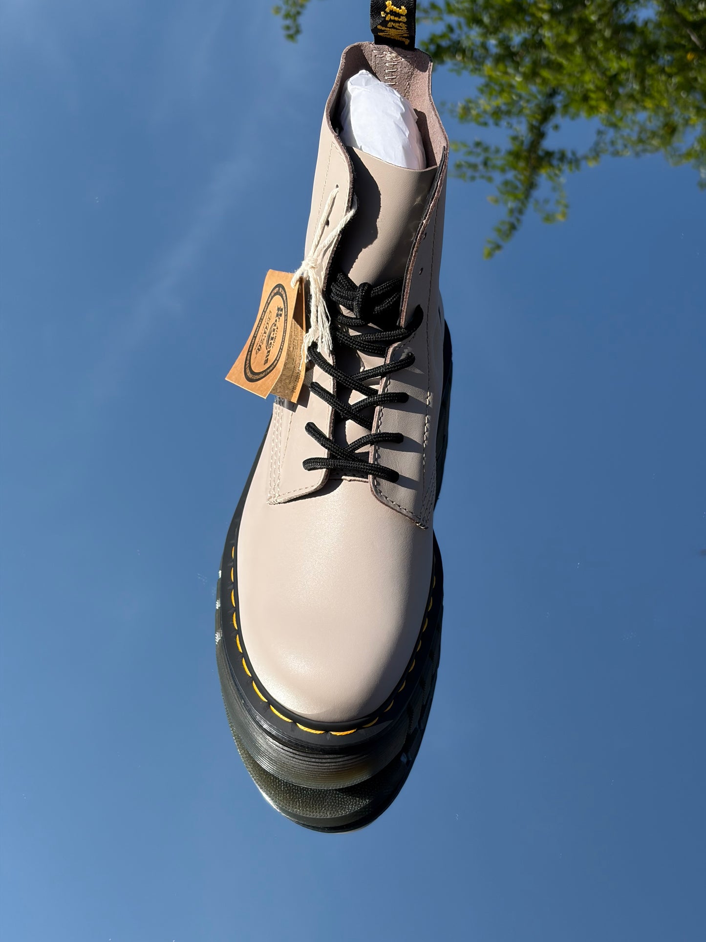 Dr Martens Audrick 8-Eye Boot Vintage Taupe - Taille 41