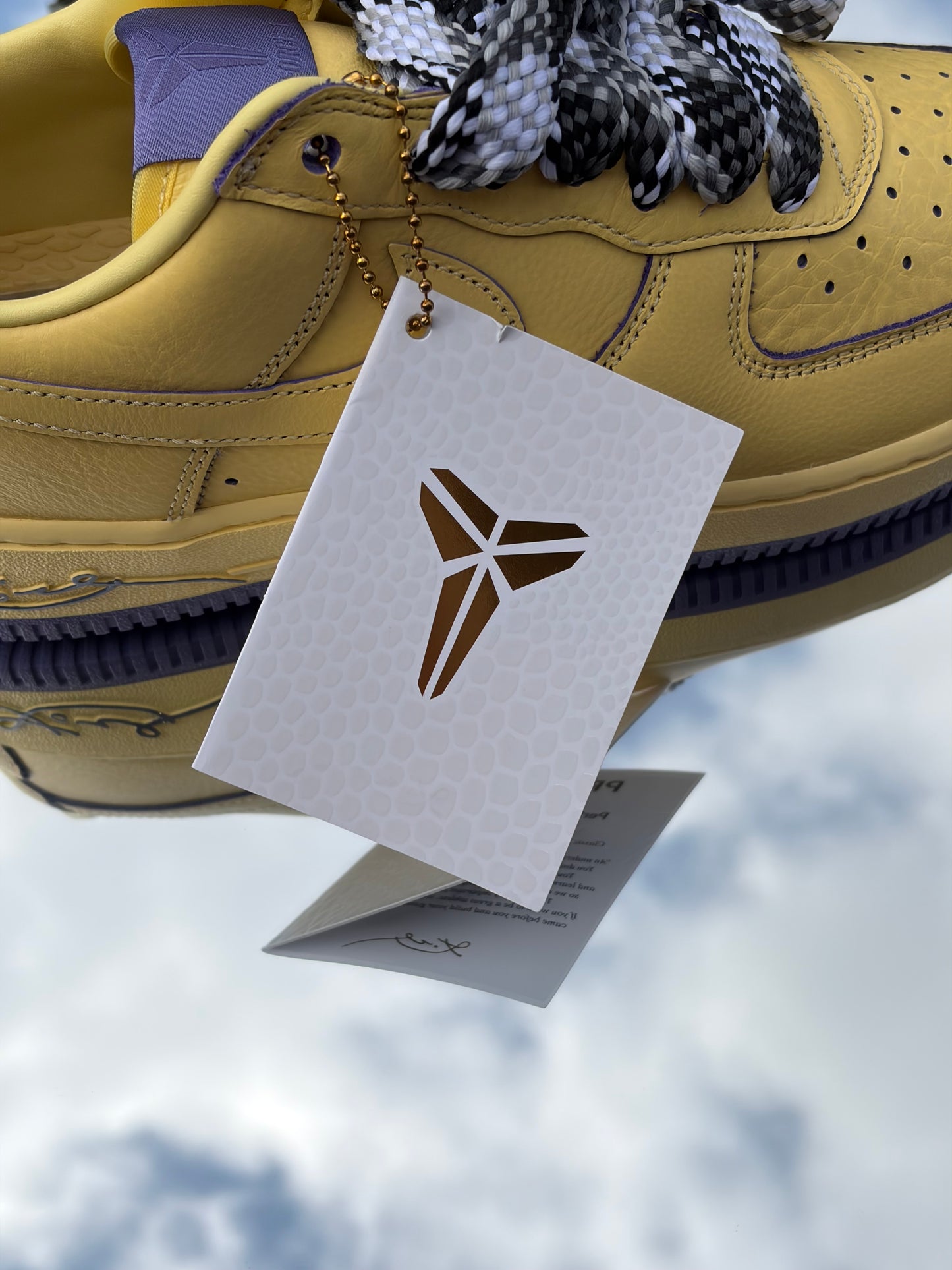 Nike Air Force 1 Mamba Mentality X Kobe Bryant - Taille 40