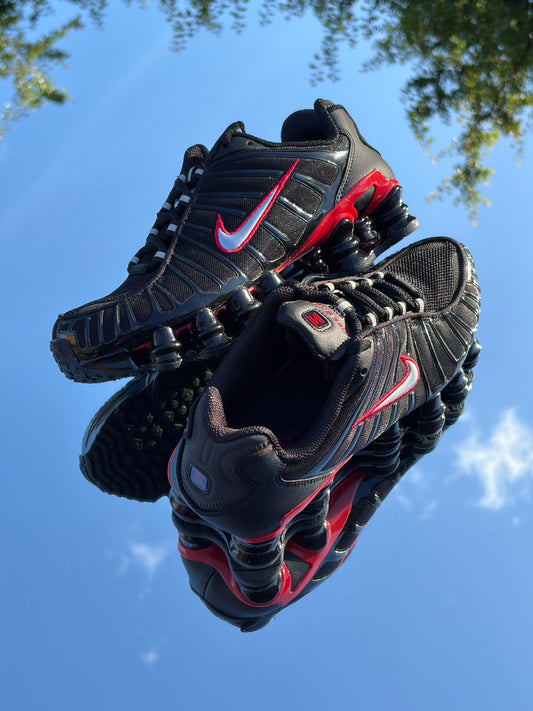 Nike Shox TL Black Metallic Silver - Taille 38
