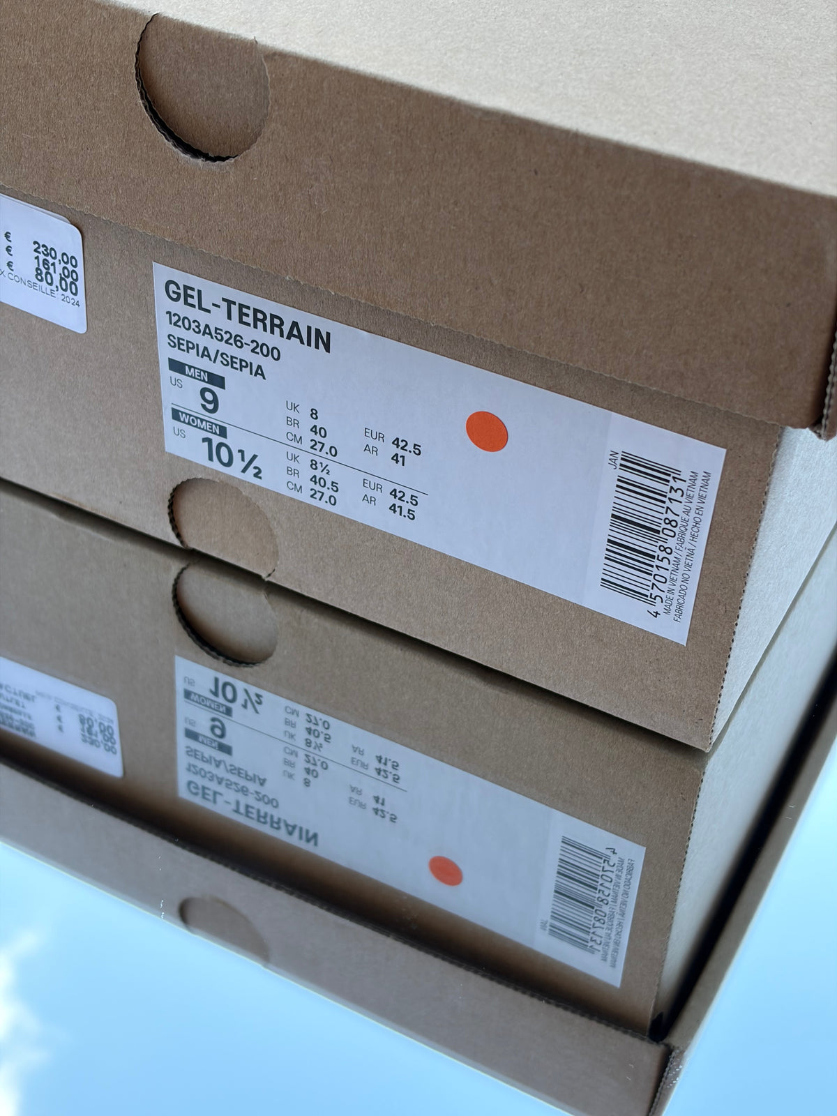 Asics Gel-Terrain Sepia X Cecilie Bahnsen - Taille 42,5