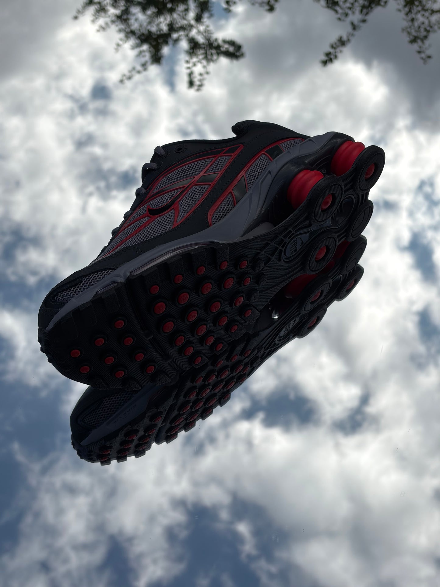 Nike Shox Ride 2 Pencil Point Black Anthracite Red - Taille 42