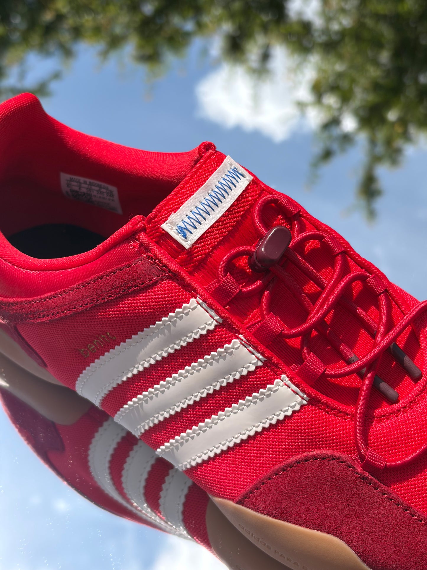 Adidas Ballerina Vivid Red X Bad Bunny - Taille 39,5