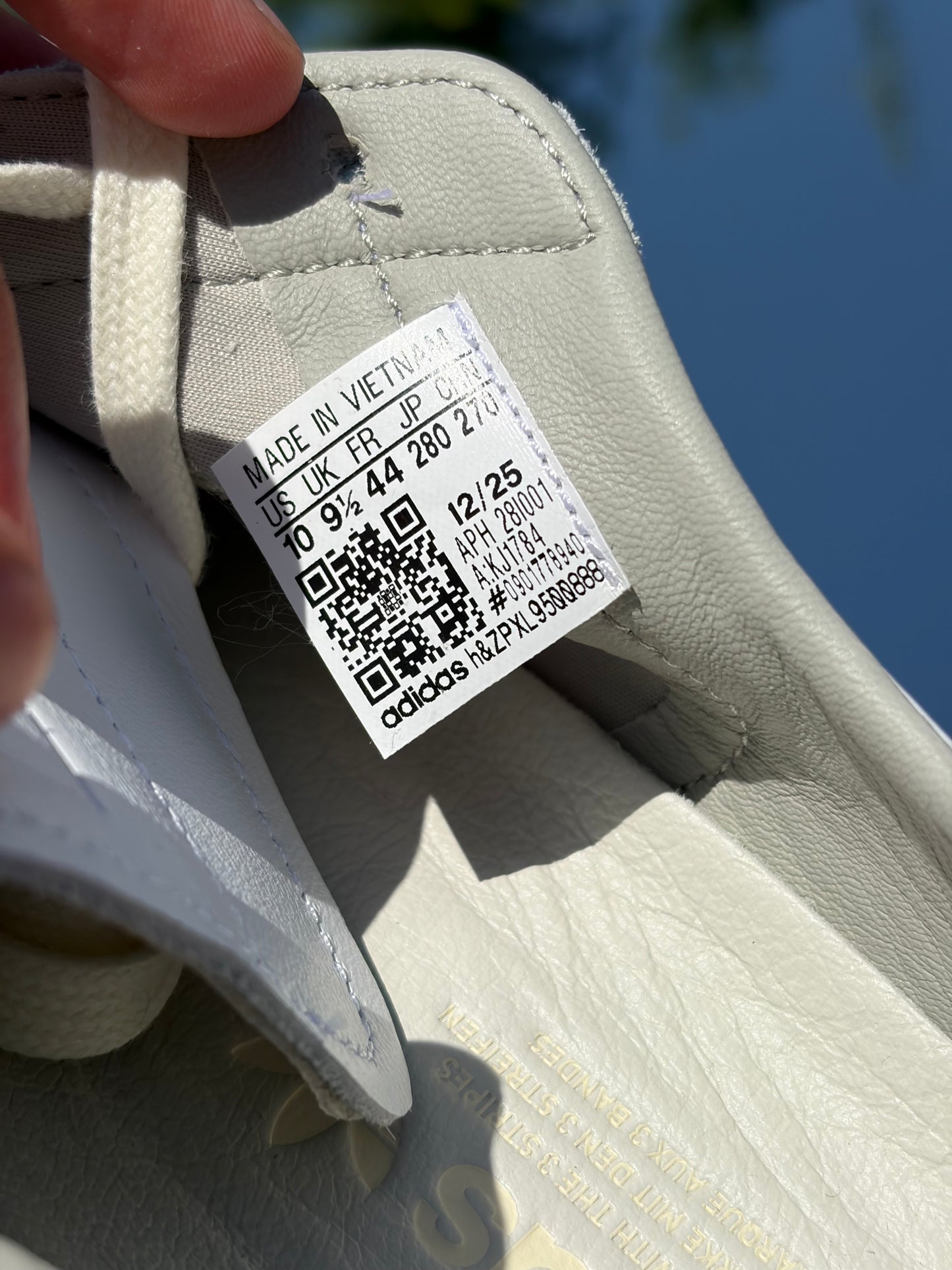 Adidas BW Army Decon White Gum - Taille 44
