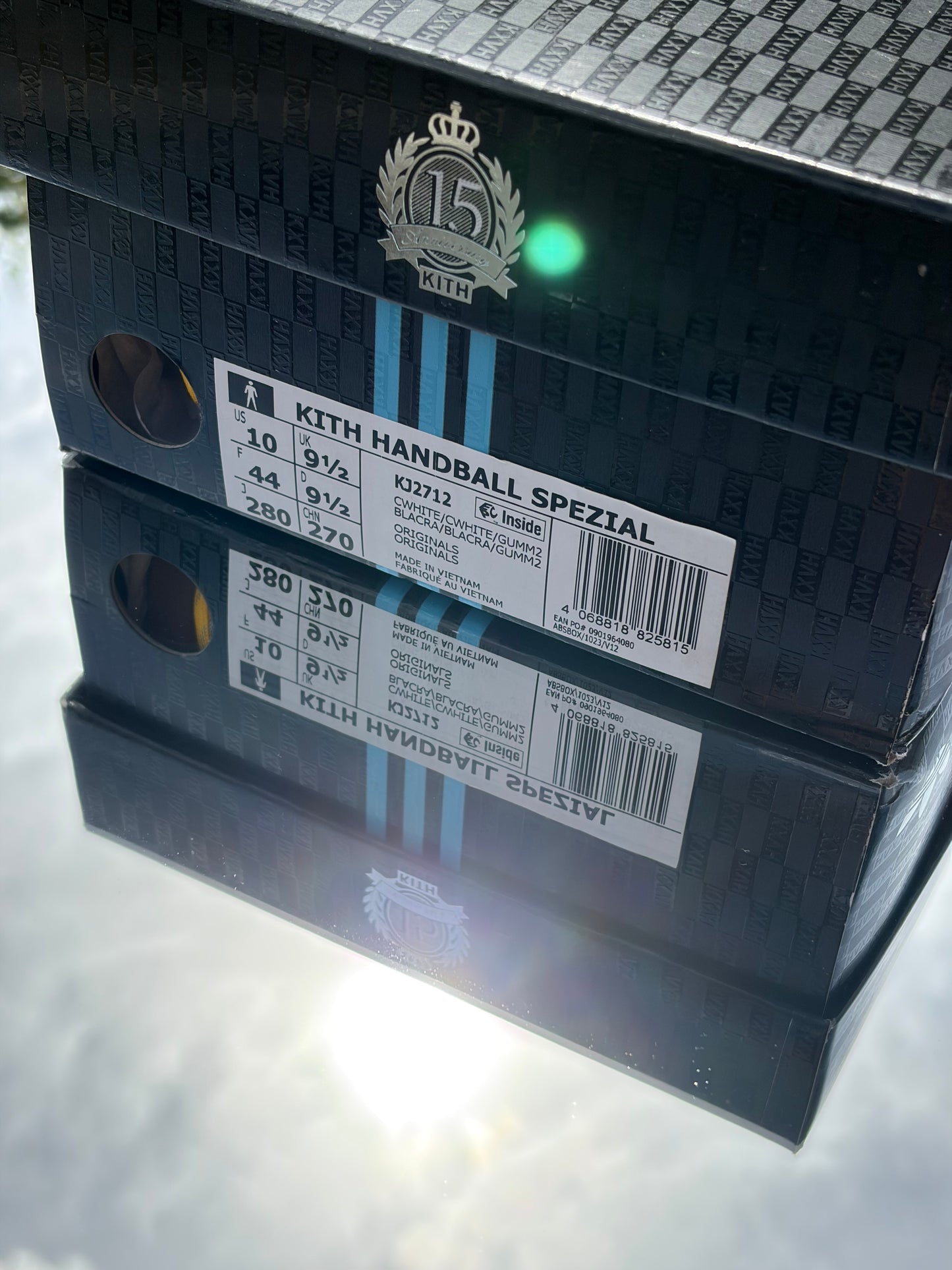 Adidas Handball Spezial White Collegiate Royal X Kith X Messi - Taille 44