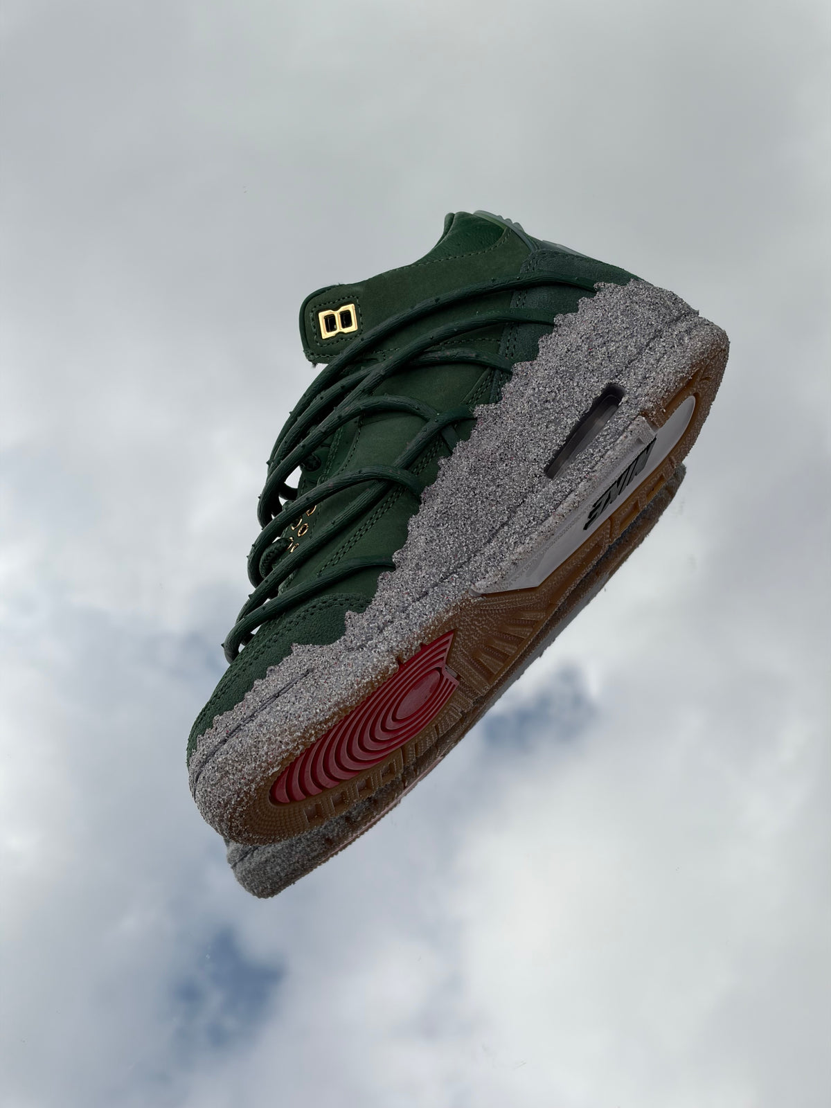 Air Jordan 3 Retro OG SP Contrete Rose X Teyana Taylor Fire Red Gorge Green - Taille 35,5