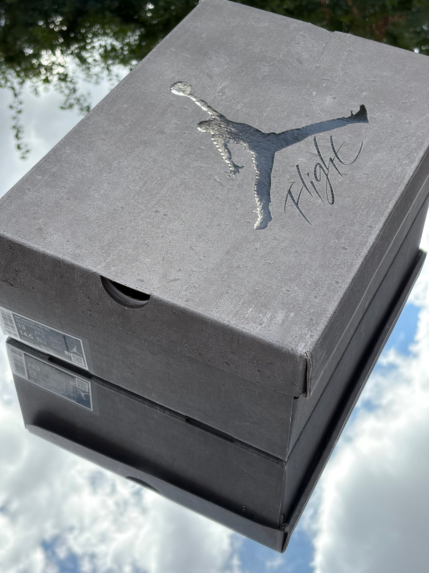 Jordan 4 Cave Stone Black Phantom - Taille 47,5
