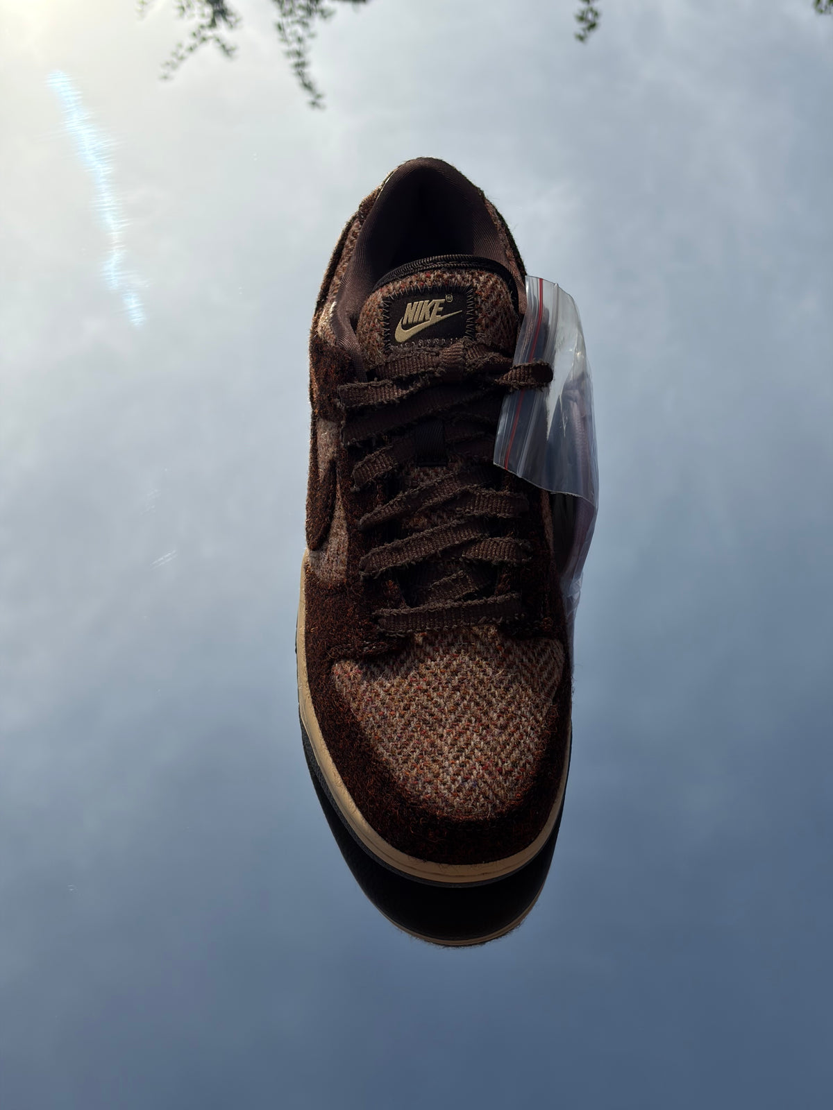 Nike Dunk Low QS X Harris Tweed Sesame Baroque Brown - Taille 42,5