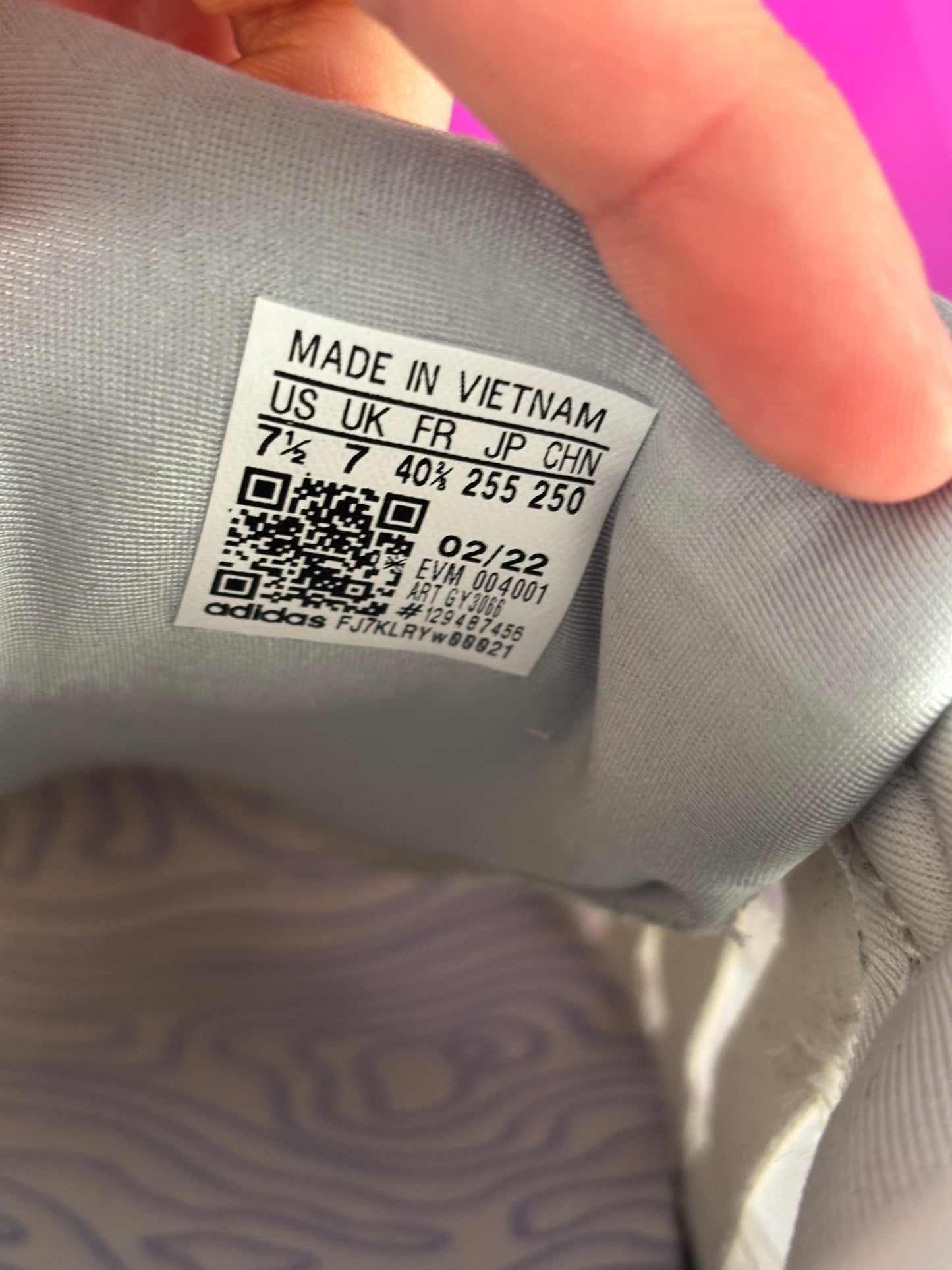 Adidas Oznova Dash Halo Grey (Taille 40,5)