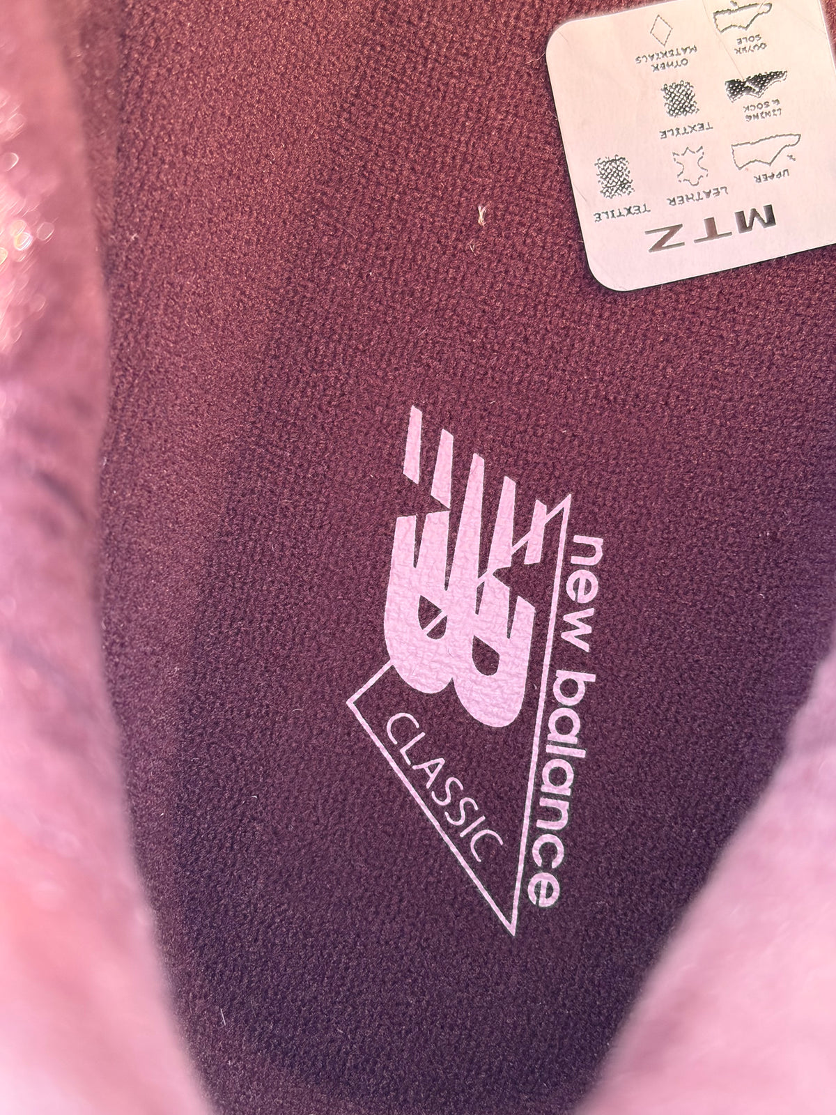 New Balance 992 Made in USA Pink Chalk - Taille 43