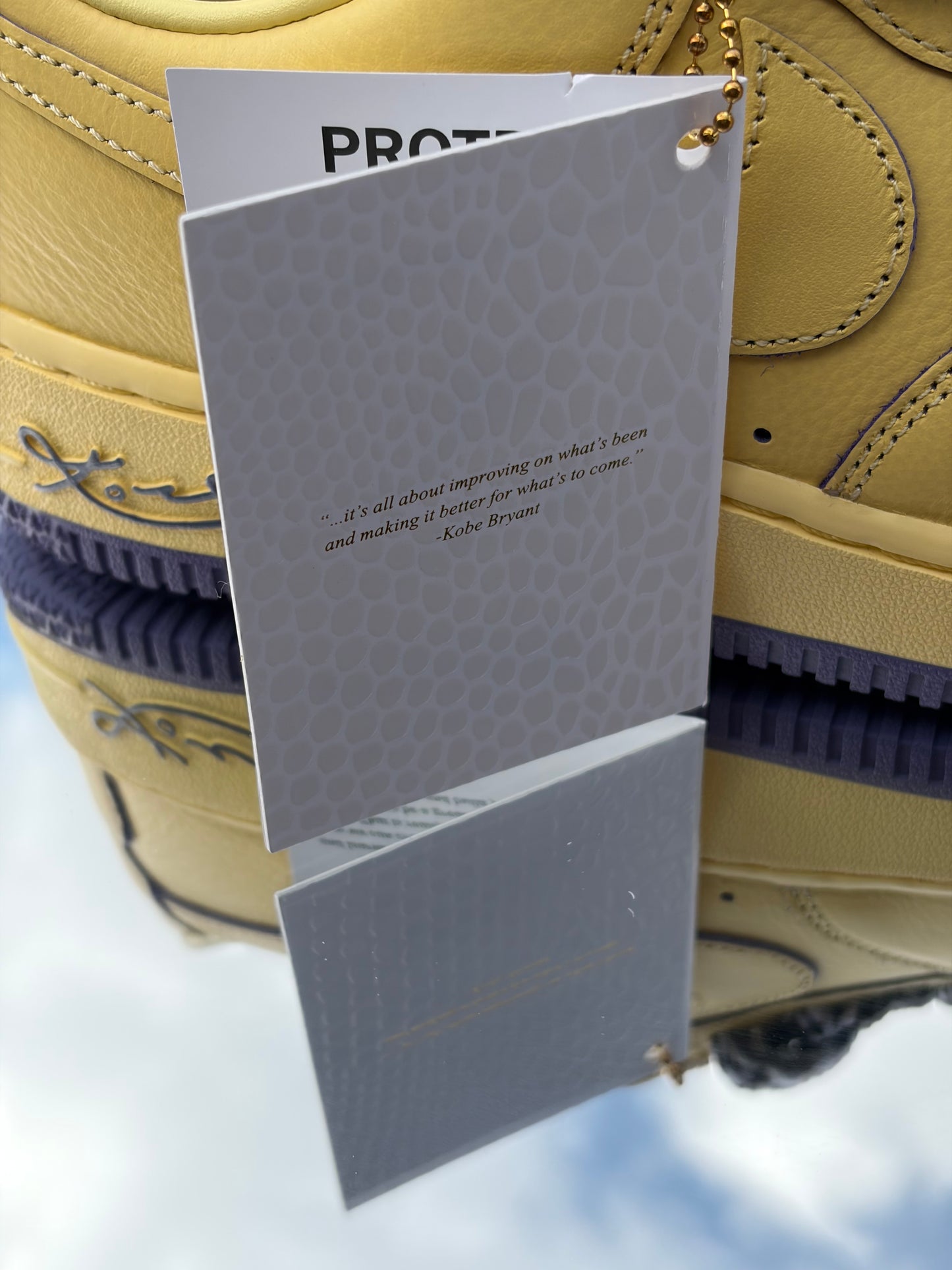 Nike Air Force 1 Mamba Mentality X Kobe Bryant - Taille 40