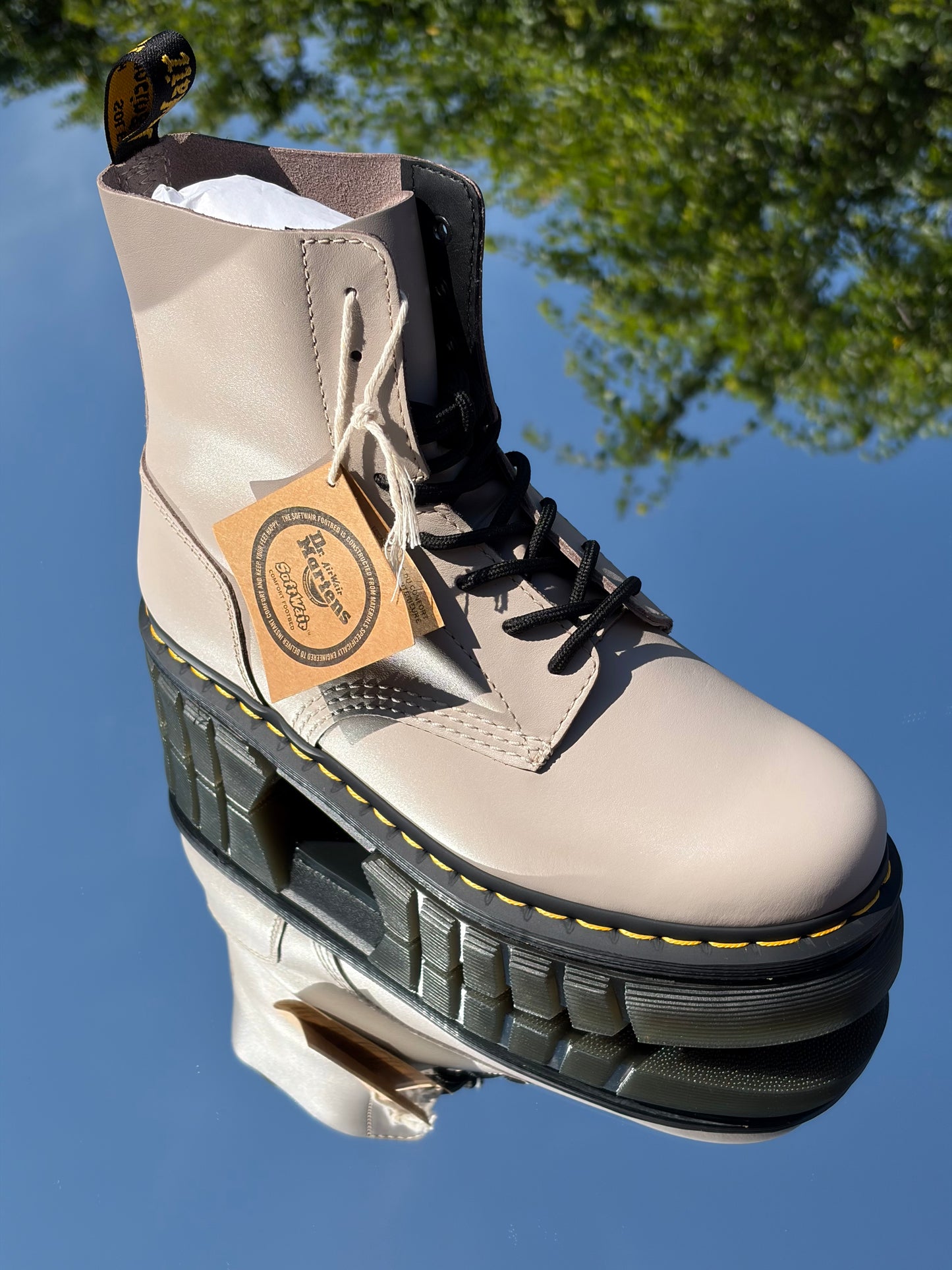 Dr Martens Audrick 8-Eye Boot Vintage Taupe - Taille 41