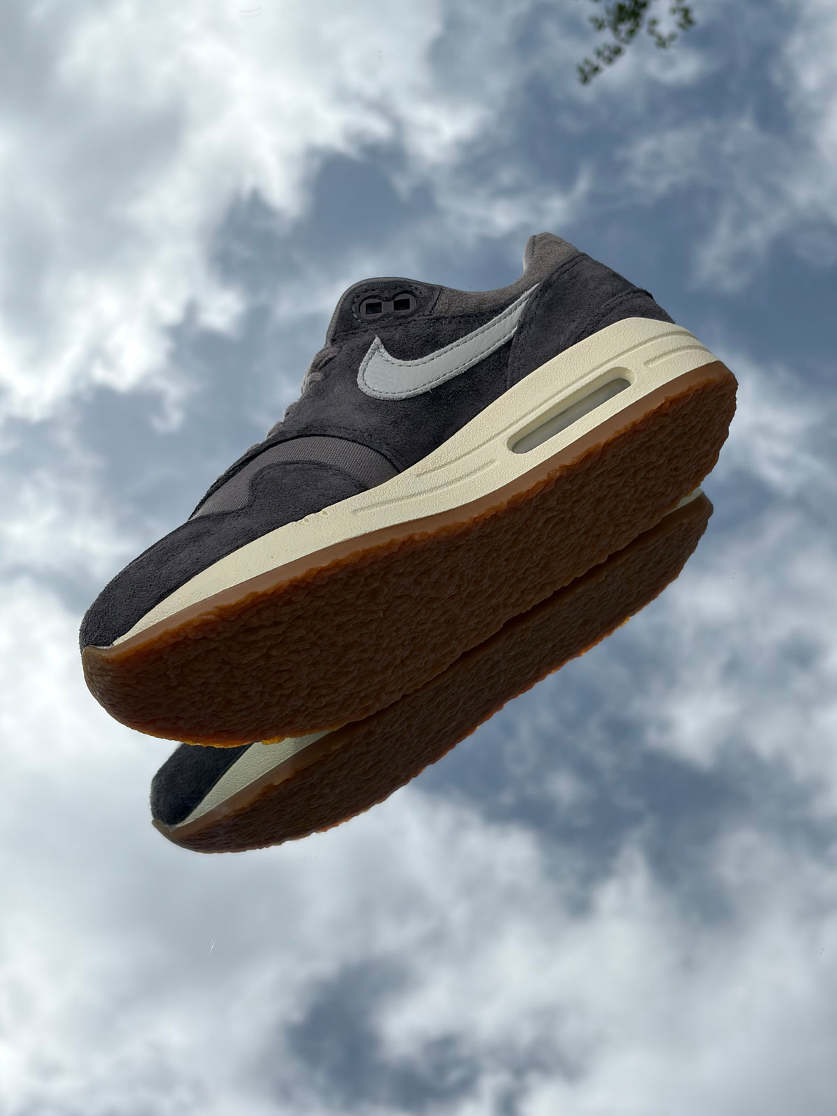 Nike Air Max 1 PRM Crepe Soft Grey Neutral Grey - Taille 36