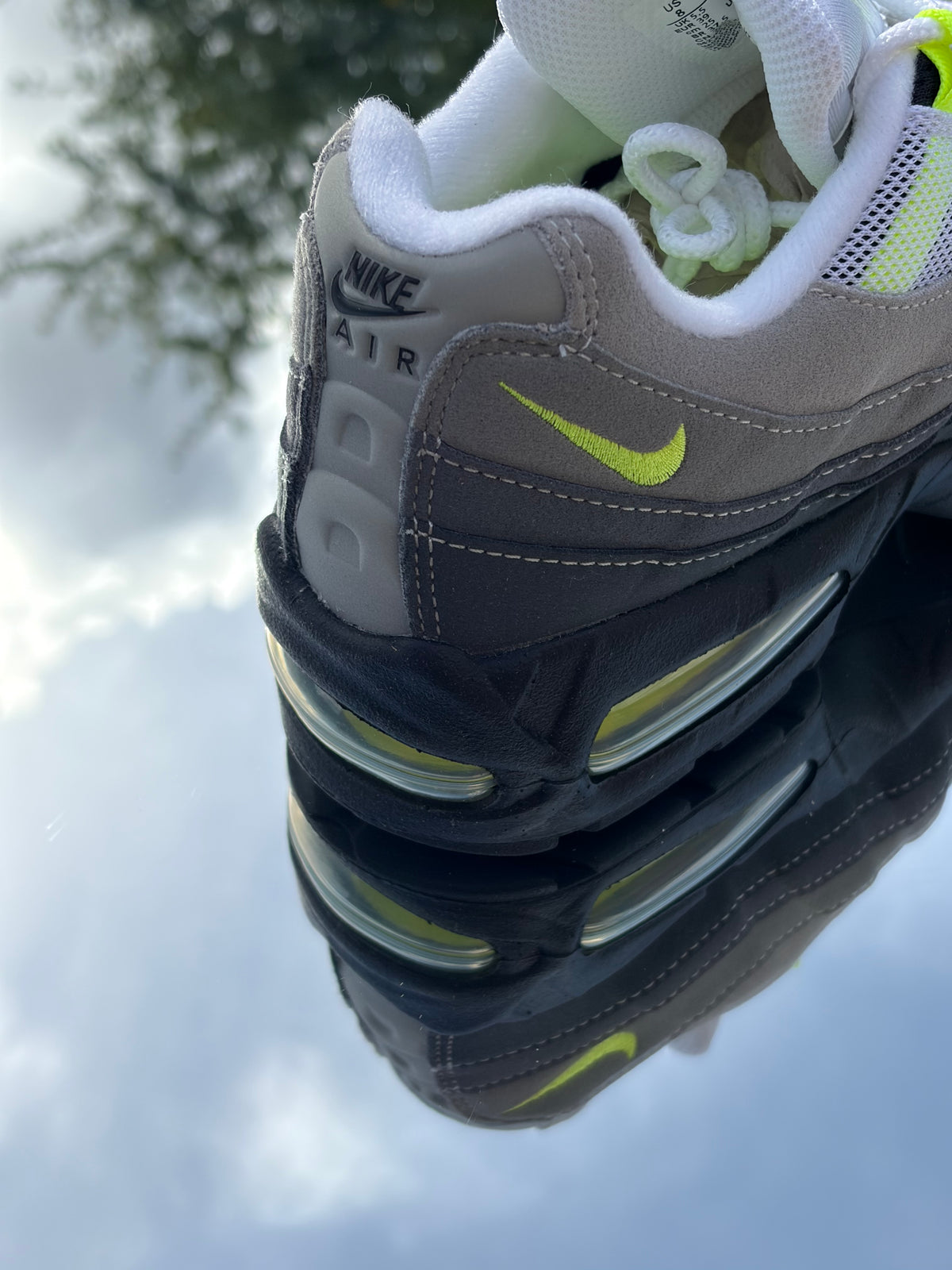 Nike Air Max 95 Big Bubble Neon Yellow Black Anthracite - Taille 39
