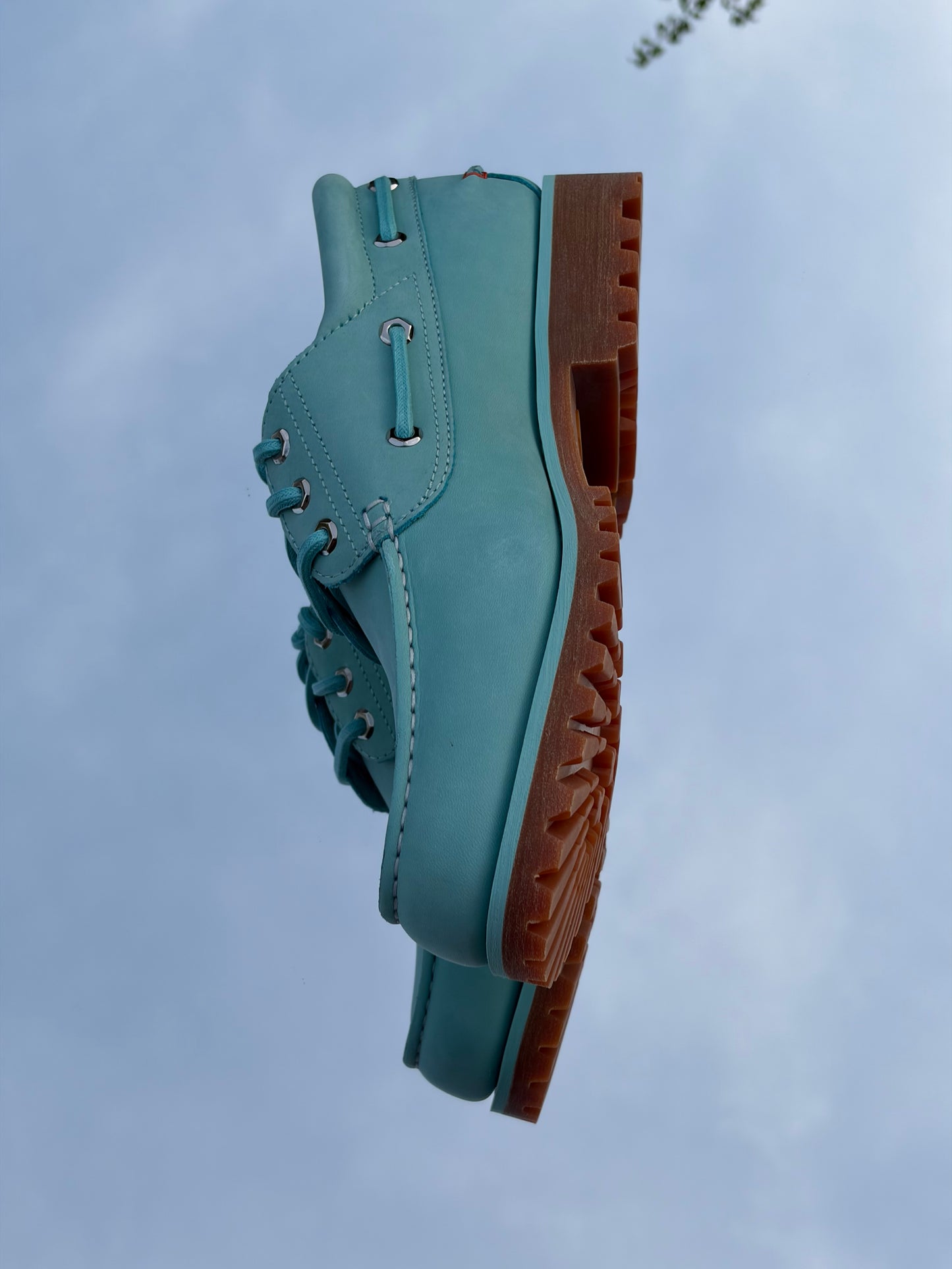 Timberland 3-Eye Lug Boat Aqua X Jacquemus - Taille 41