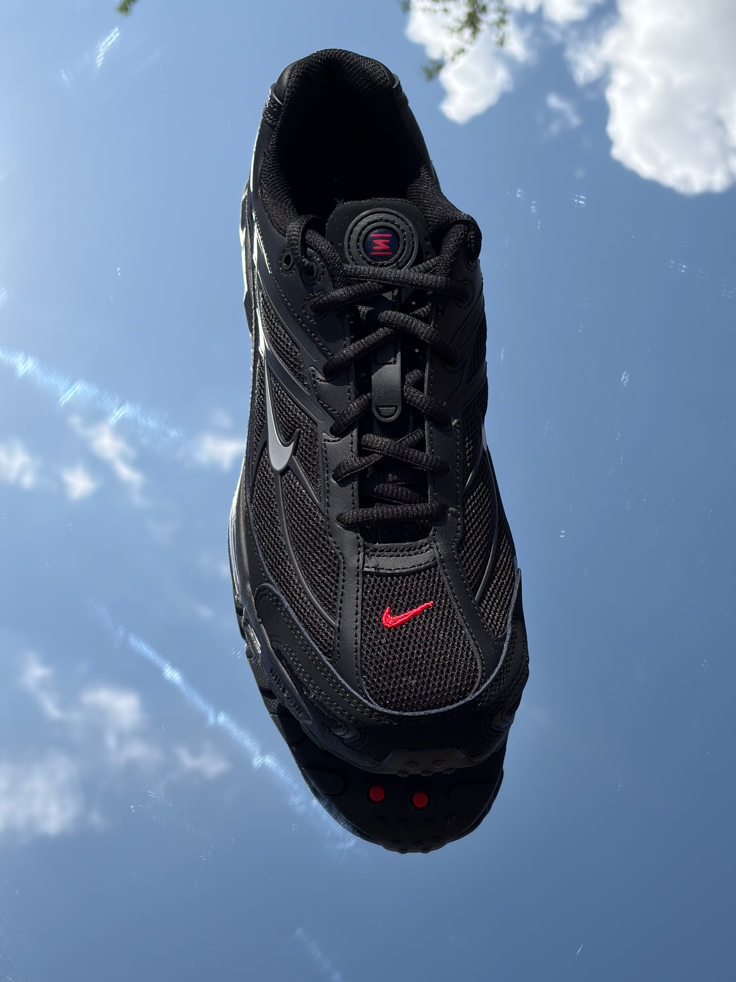 Nike Shox Ride 2 Black Metallic Silver Red - Taille 42