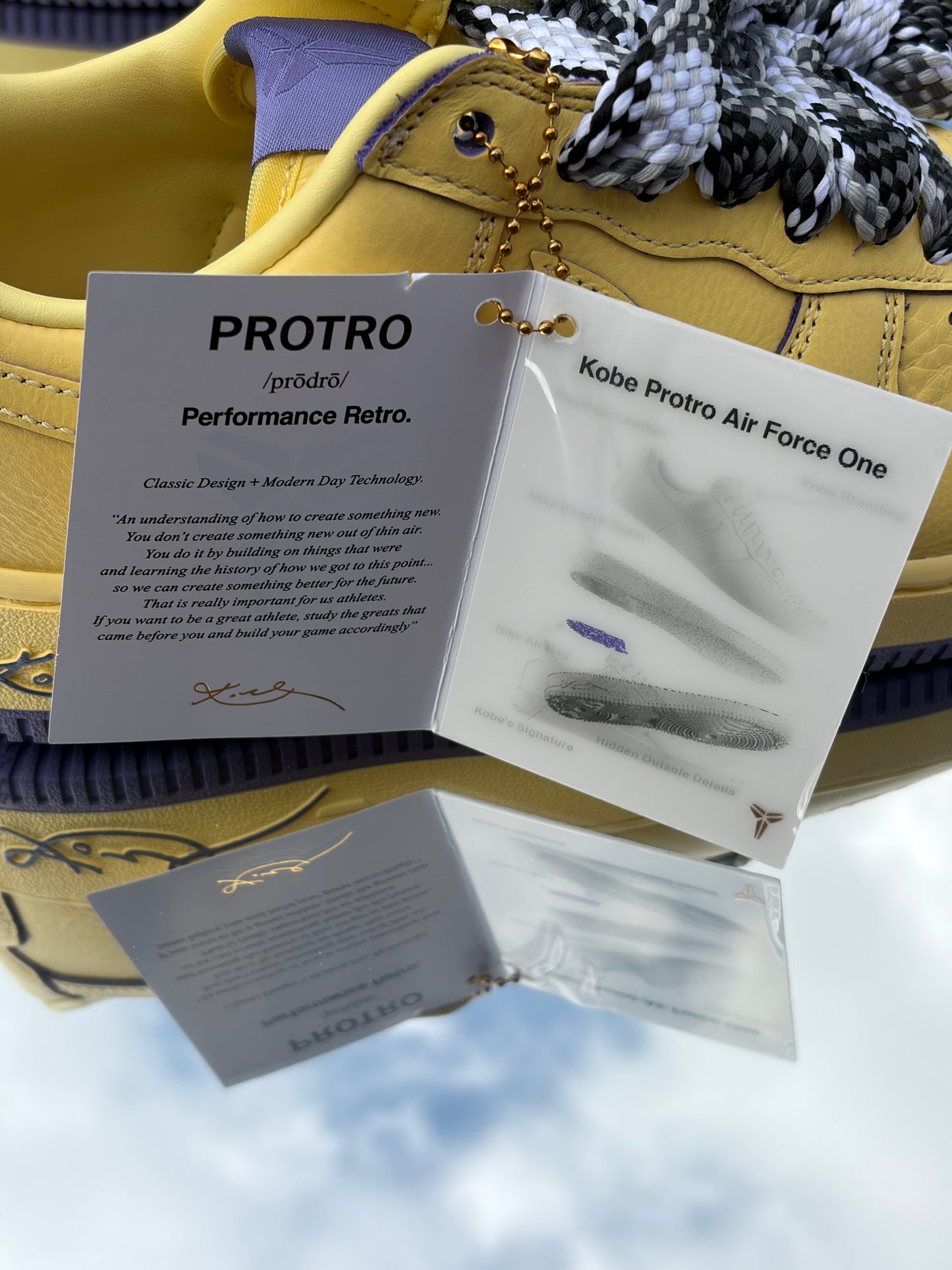 Nike Air Force 1 Mamba Mentality X Kobe Bryant - Taille 40