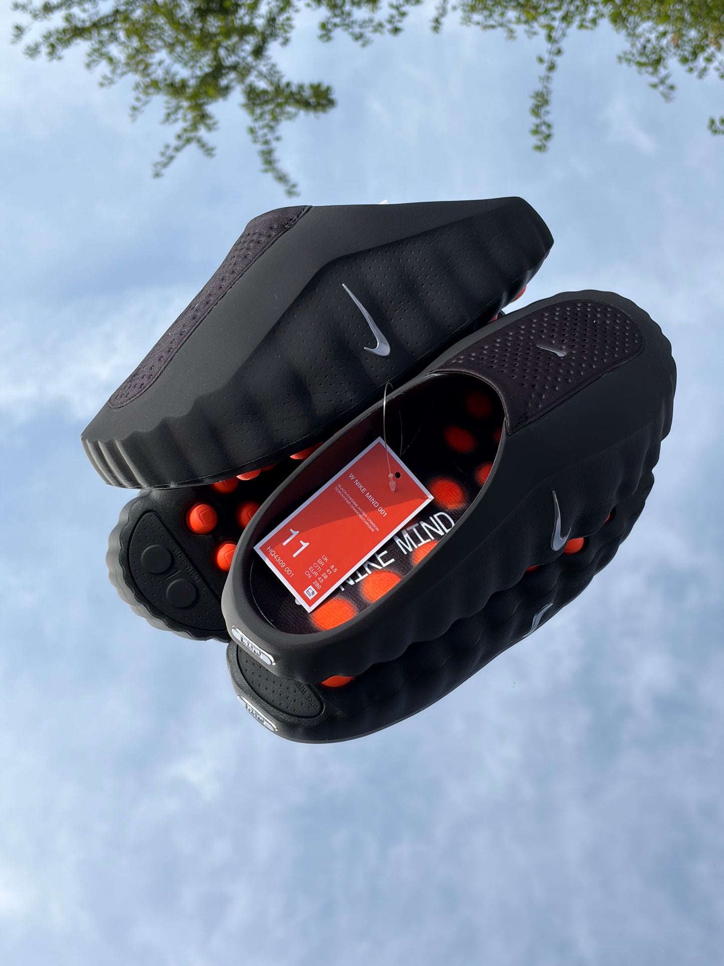 Nike Mind 001 Black Chrome Hyper Crimson - Taille 43