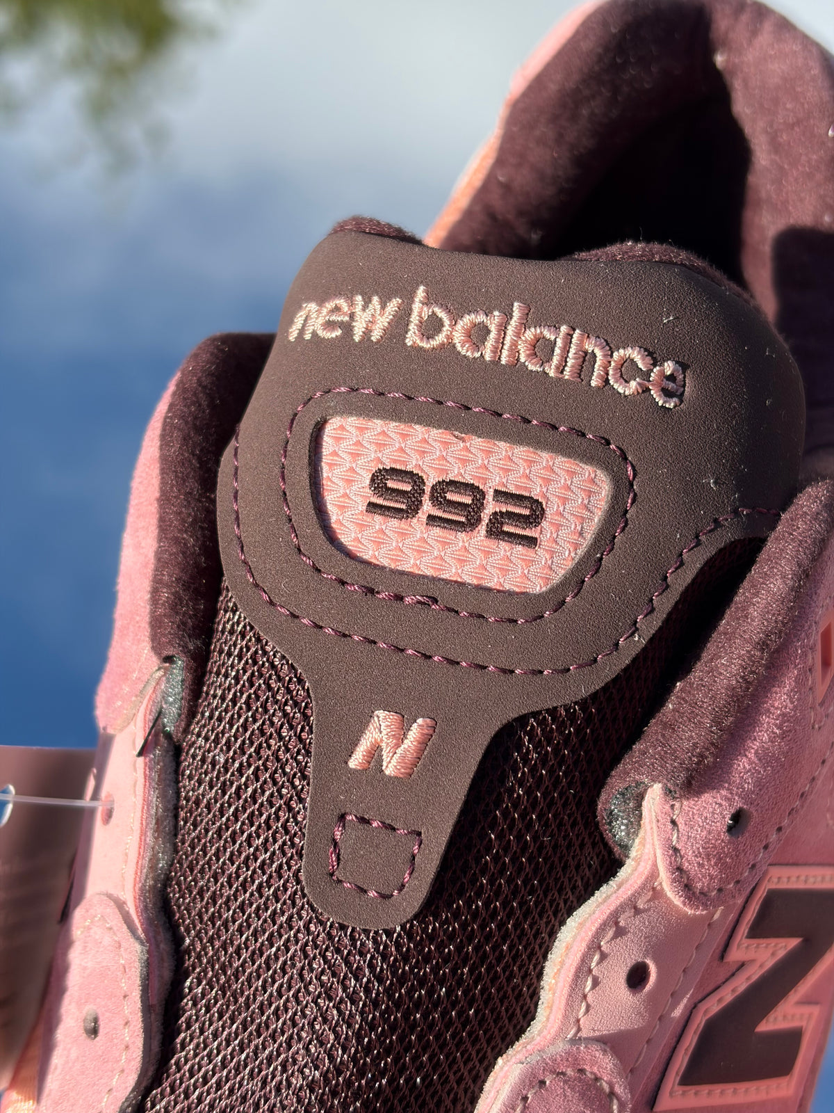 New Balance 992 Made in USA Pink Chalk - Taille 43