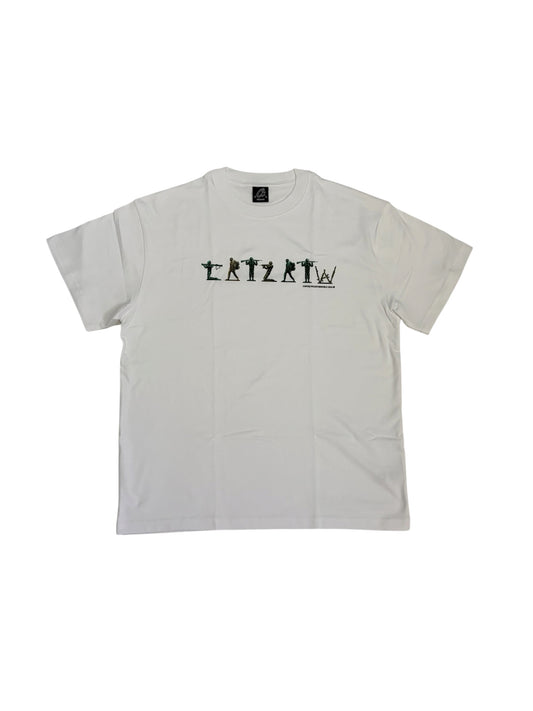 T-shirt Corteiz Army Alphabet White - Taille M