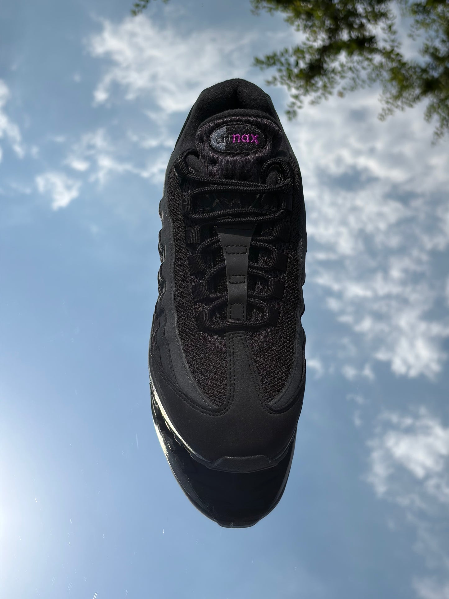 Nike Air Max 95 Black Vivid Purple - Taille 39