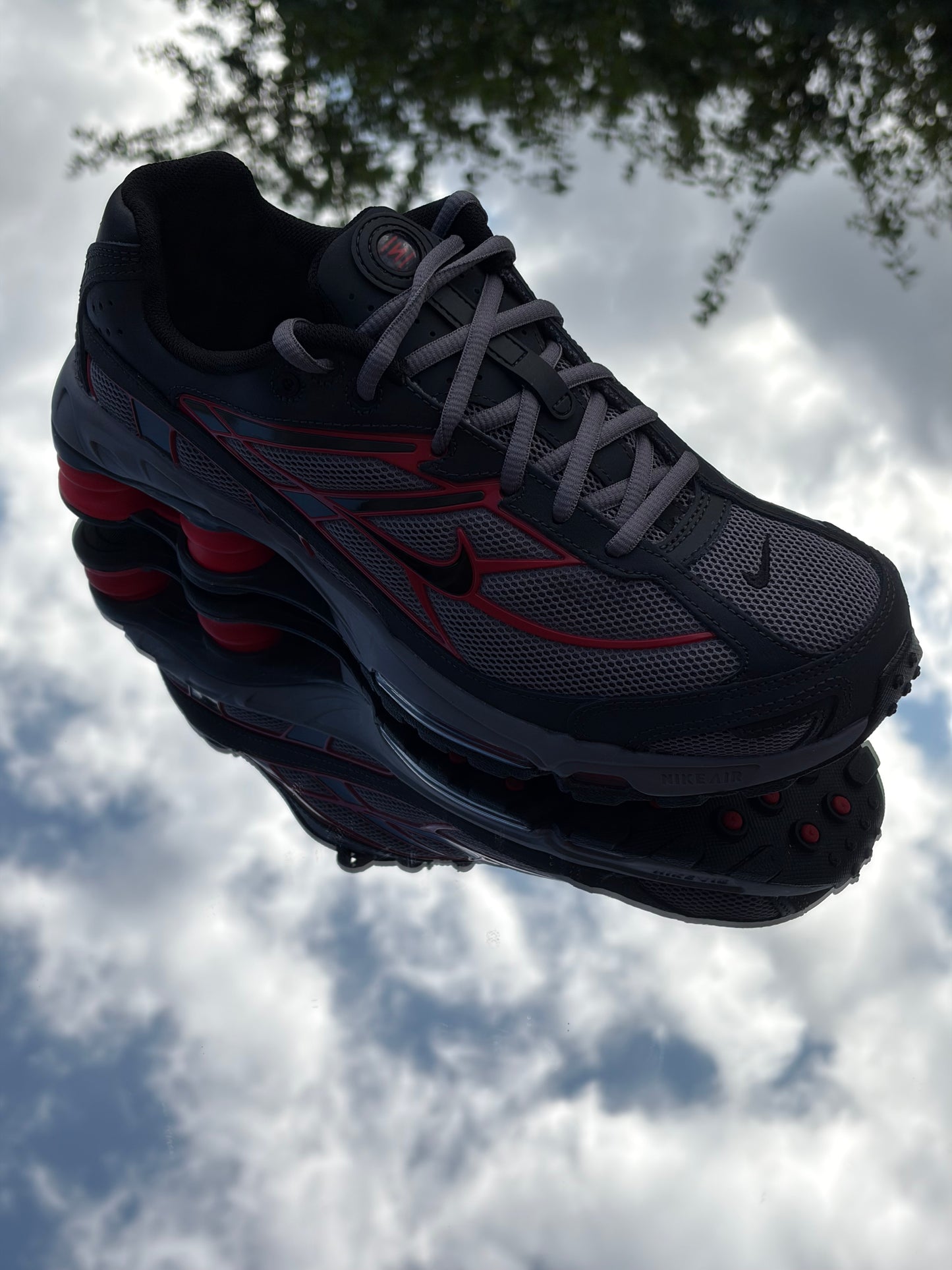 Nike Shox Ride 2 Pencil Point Black Anthracite Red - Taille 42
