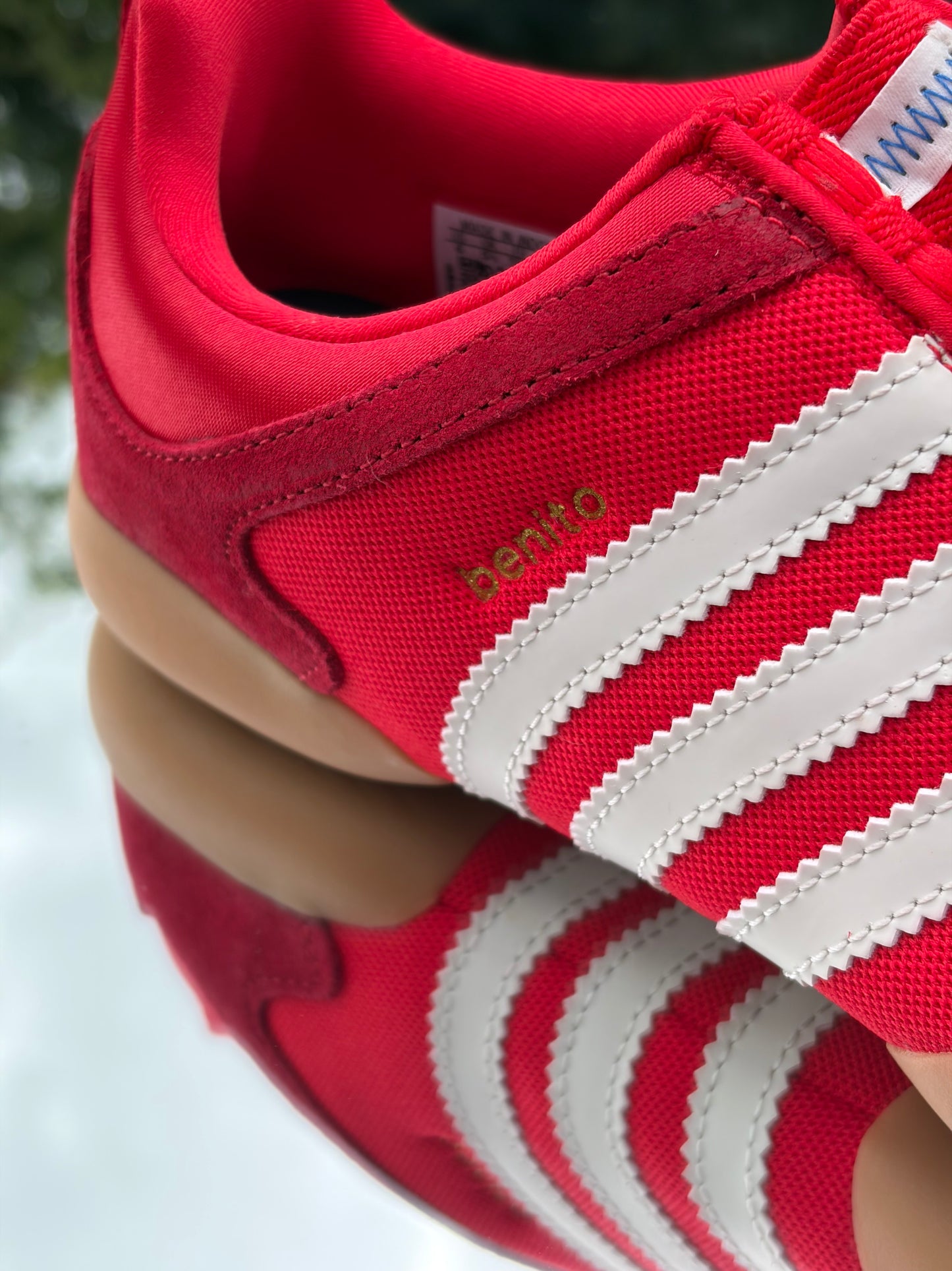 Adidas Ballerina Vivid Red X Bad Bunny - Taille 38,5