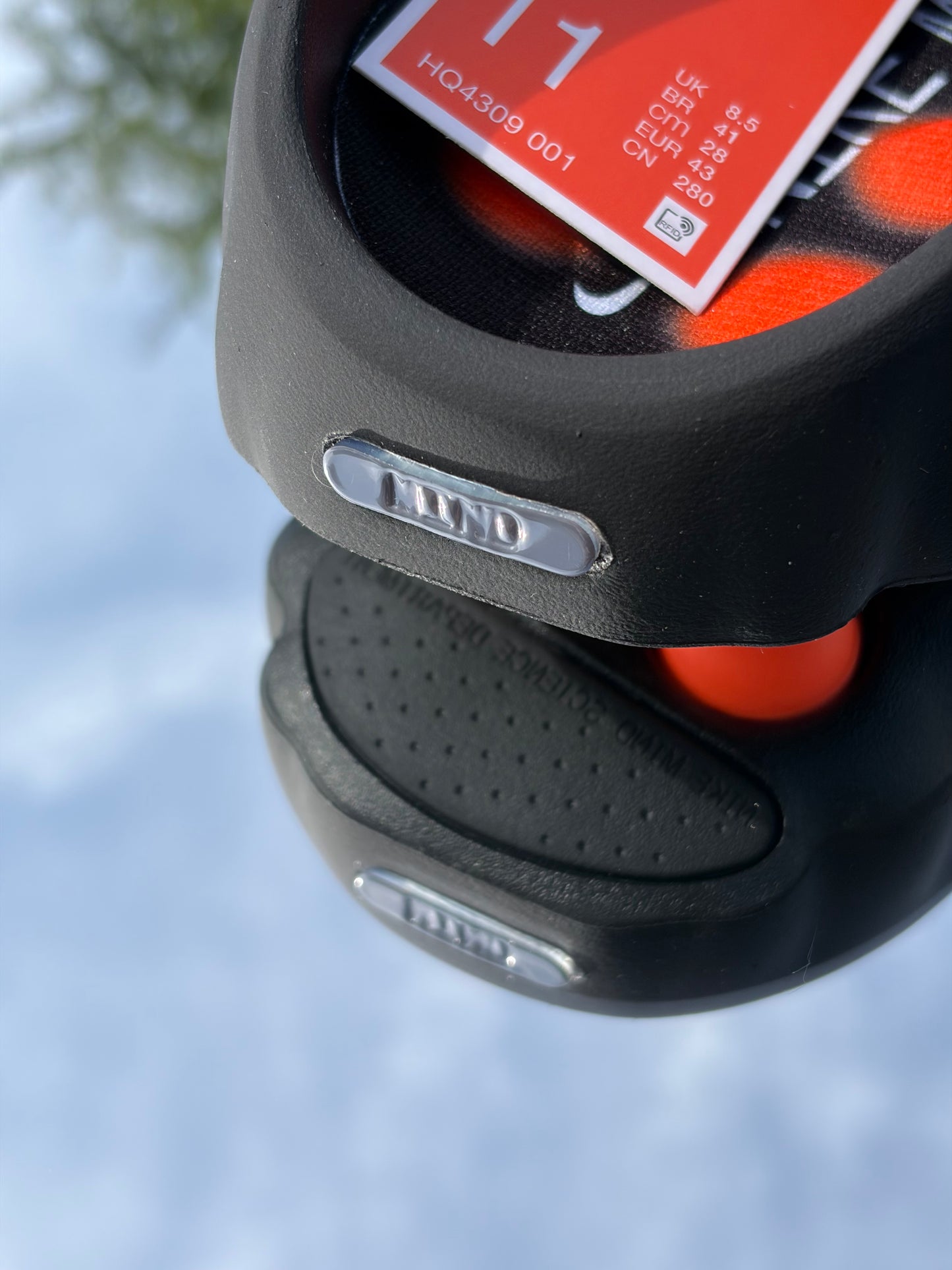 Nike Mind 001 Black Chrome Hyper Crimson - Taille 43